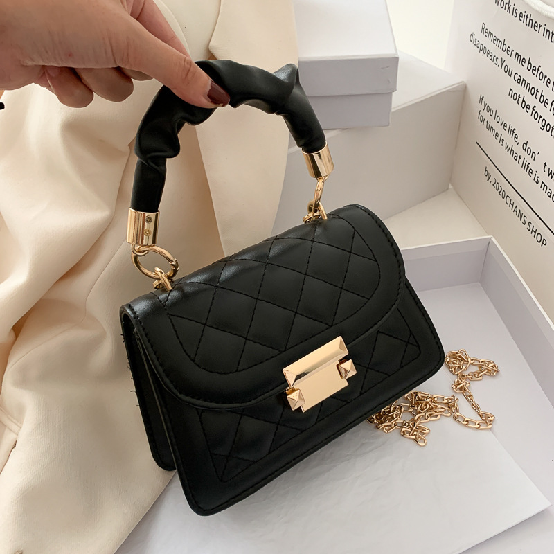 Cross-border easiest for matchins women’s bag 2026new arrivalk-style trendy fashion chain cross-body popularsatchel small square bag