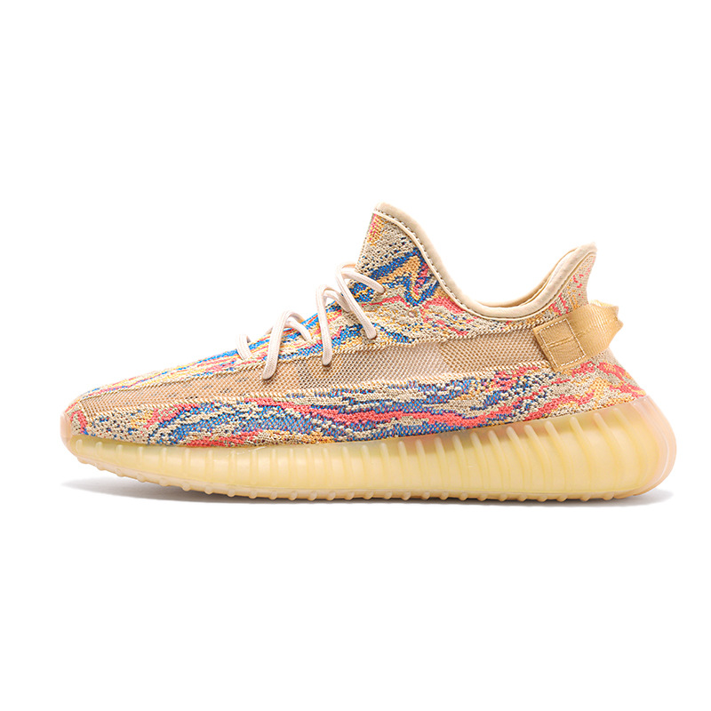 Shoes men’s shoes putian shoes really full of stars earth brown 350 fly woven v2 women’s shoes wholesale cross-border comfort