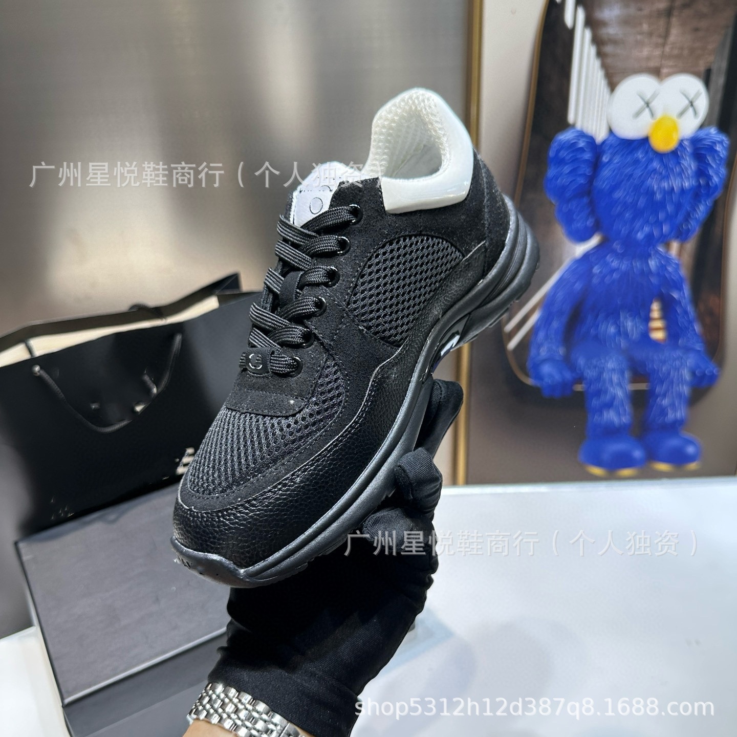 Fragrance series embroidered thick-soled silver and white dad shoes 2025 fashion spring new low-top outdoor sports women’s shoes