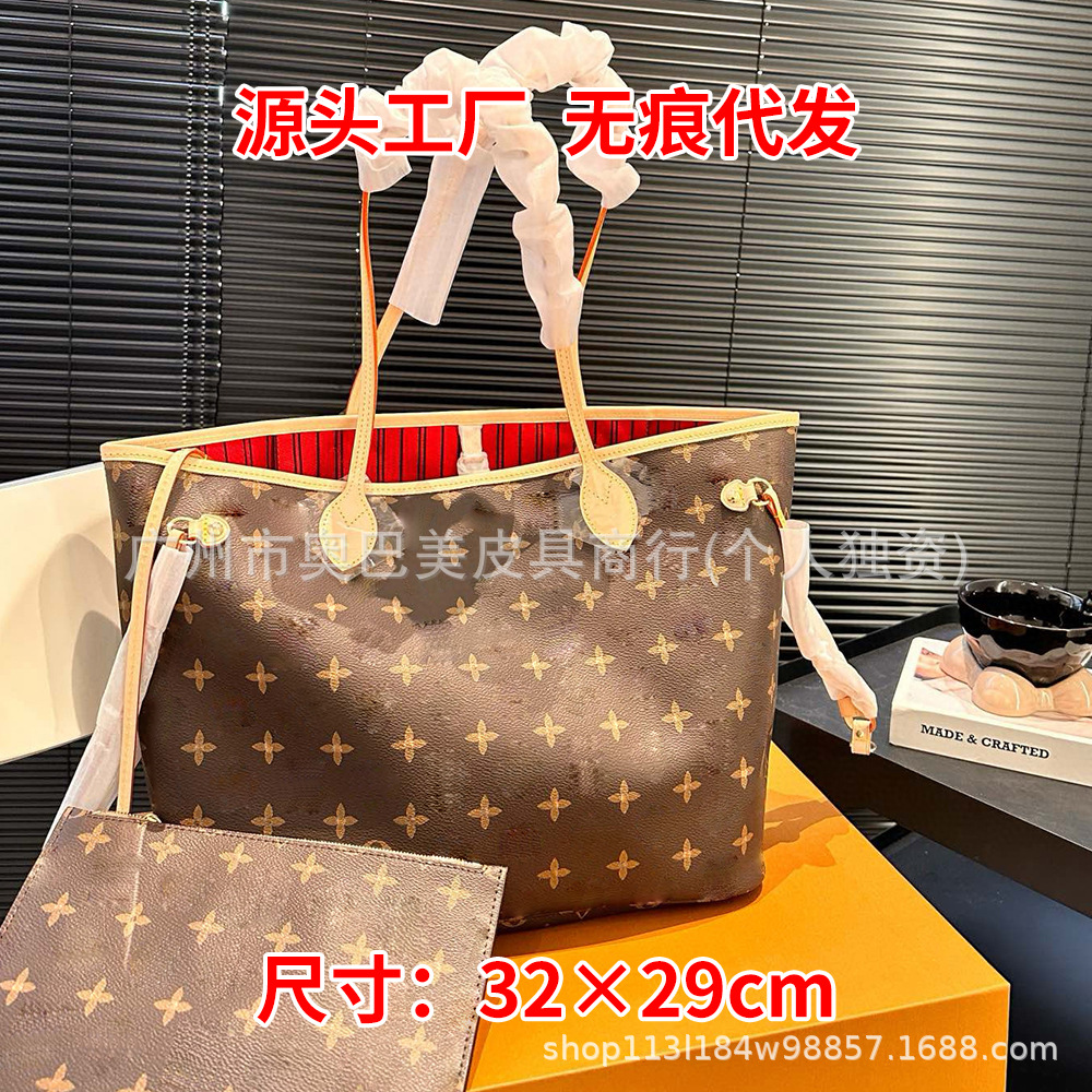 Women’s handbag 2025 new genuine leather shopping bag european and american cross-border classic ladies chain crossbody bag fashionable small shoulder bag 1