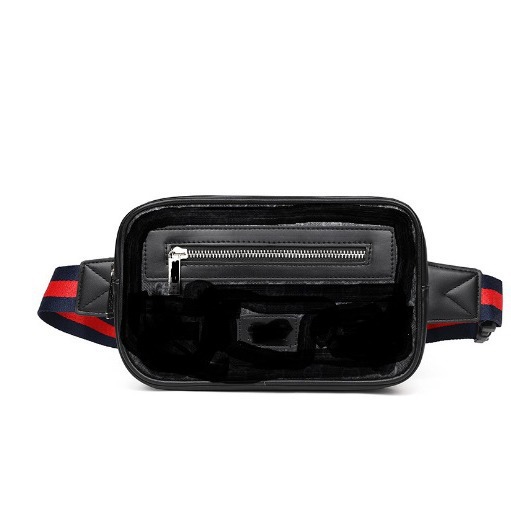 3304 men’s crossbody bag – cool & edgy style – 3304 solid black chest bag