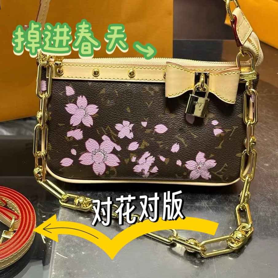 Donkey’s sakura armpit storage and storage bag lining bag bag-in-bag l’s new arrival bag 1