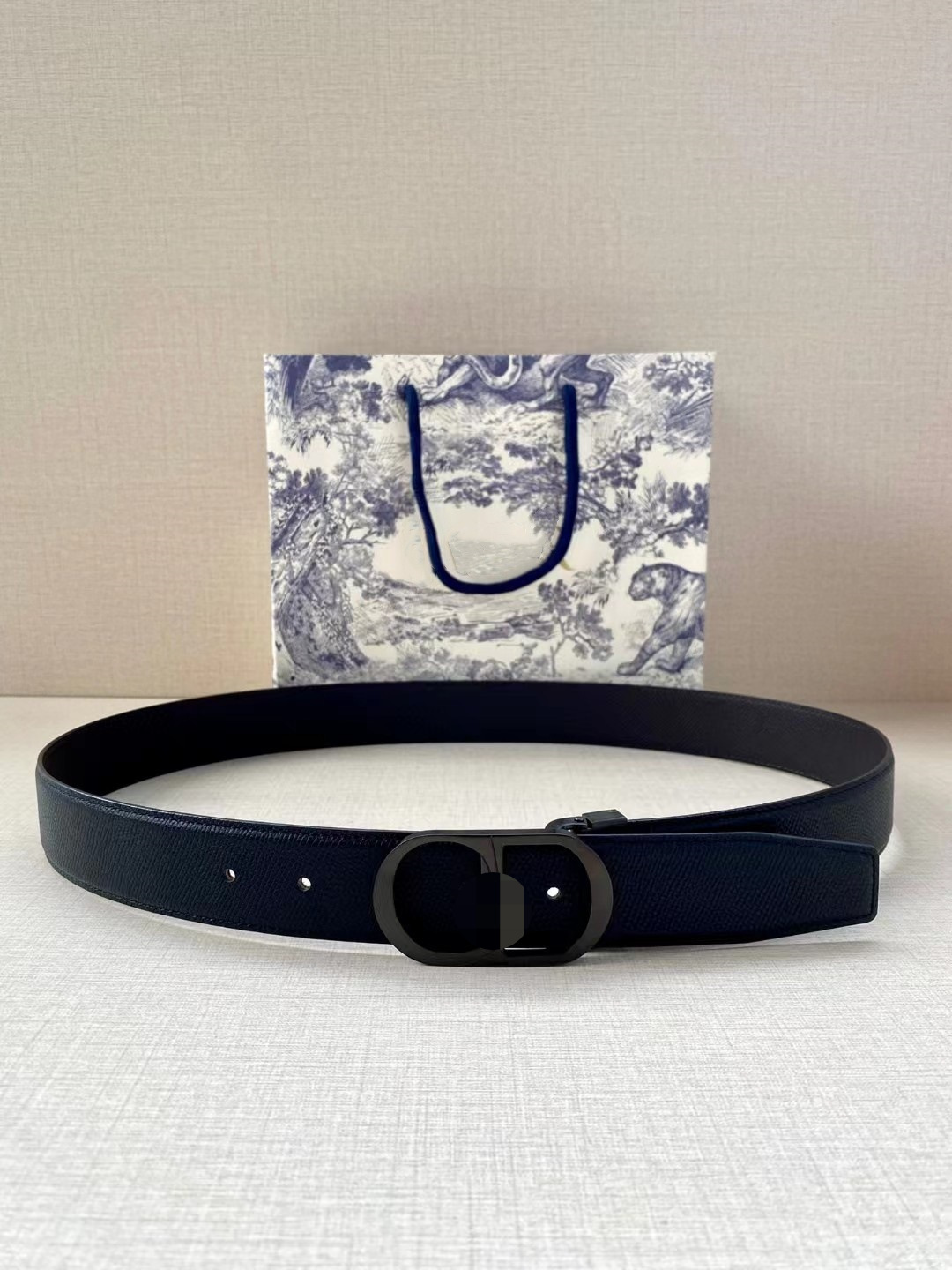 First-layer cowhide ins youth letter belt cdmen belt genuine leather smooth buckle fashion with formal trousers belt