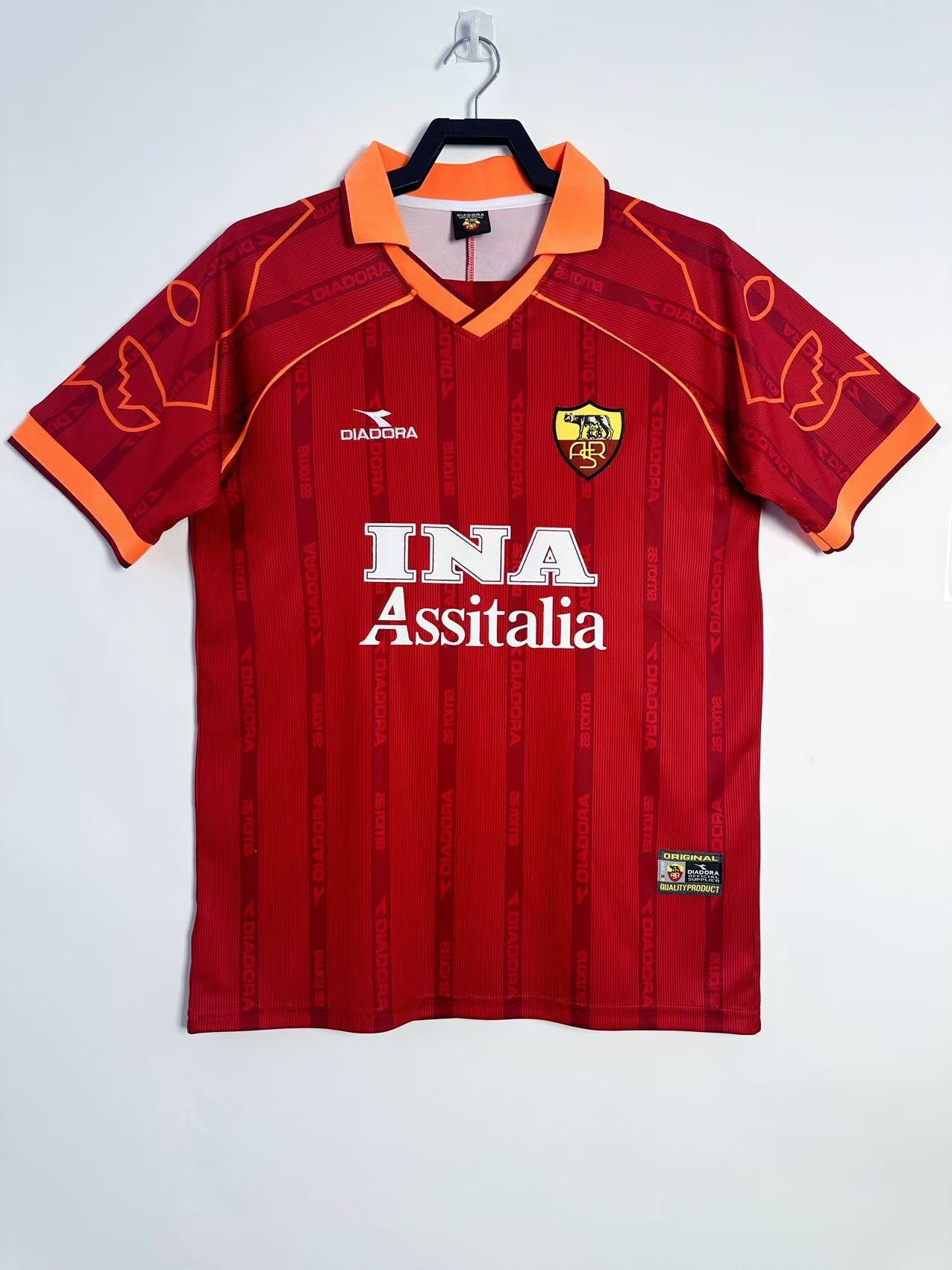 Vintage collection: classic retro short-sleeve jerseys for all seasons – home & away styles for adults