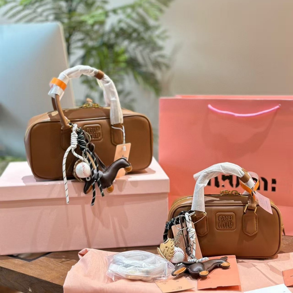 2025 spring/summer new minmin bags: bowling bag, boston bag, handbag, crossbody small square bag – cross-border wholesale 1