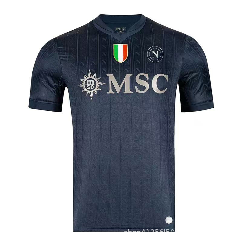 25-26 napoli champions league jersey no. 11 de bruyne no. 9 lukaku home and away club serie a