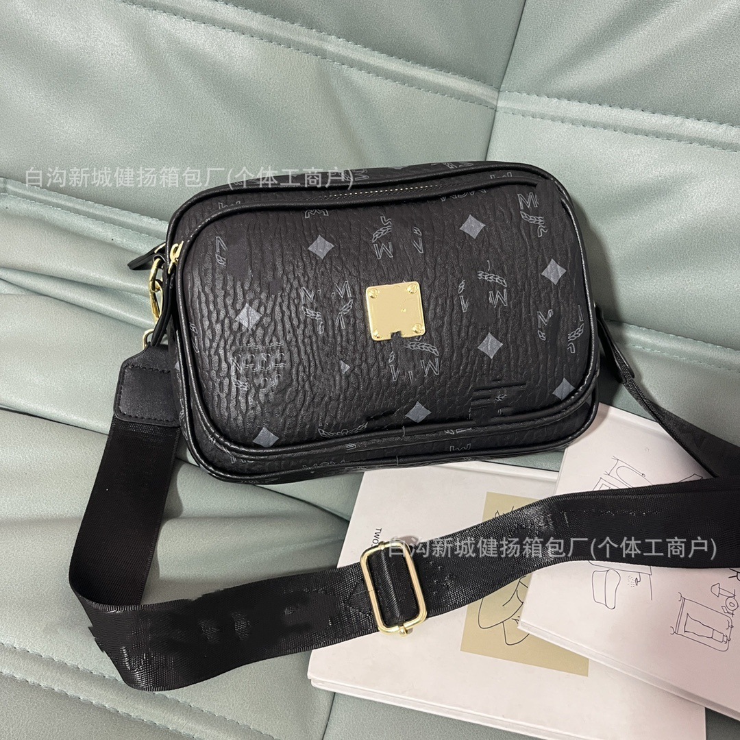 Mc white dm style leather bag autum women 2024 satchel tote bag vegetable basket shoulder crossbody backpack 1