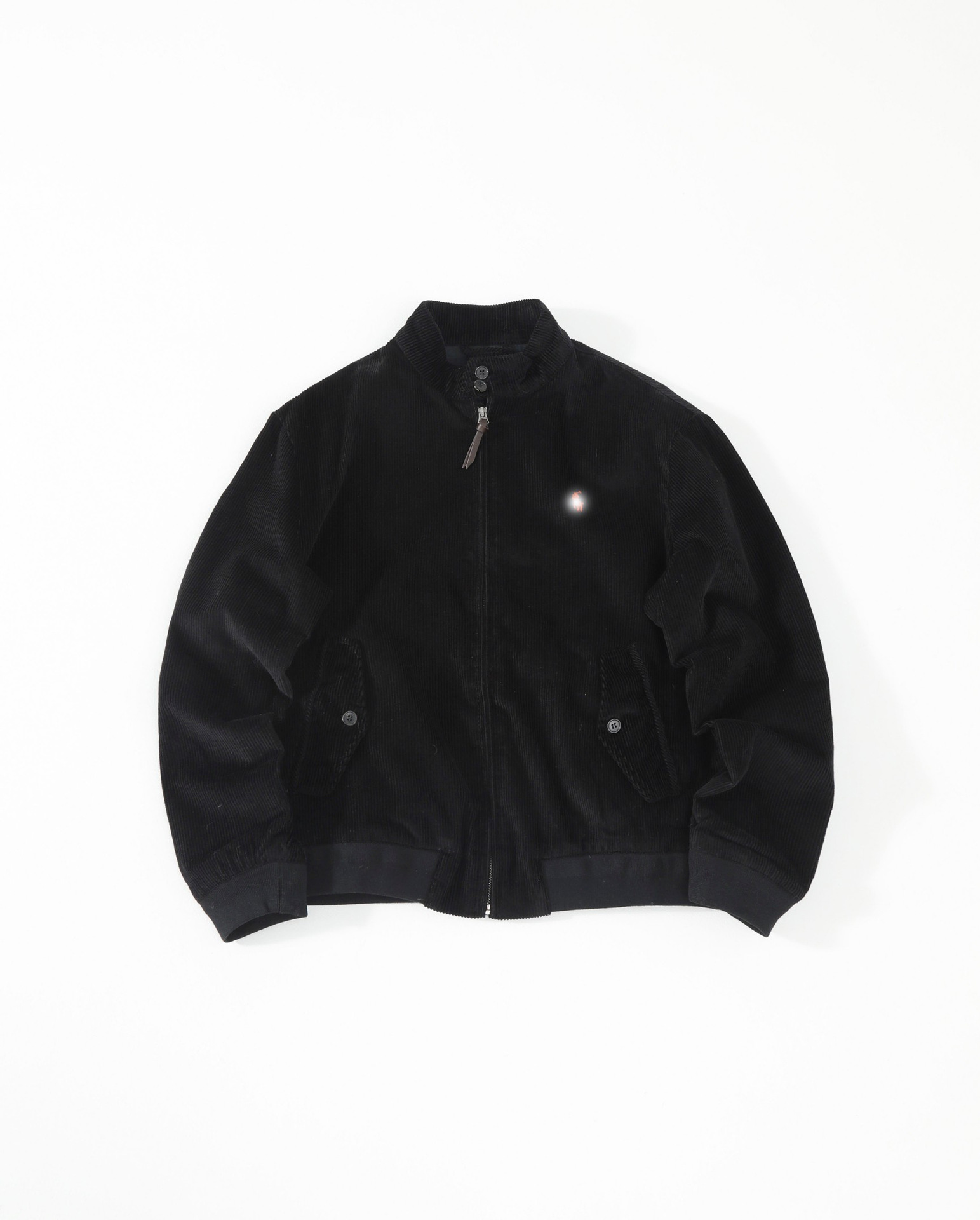 Cross-border export rl ralph lauren inspired retro corduroy jacket – unisex autumn/winter embroidered outerwear