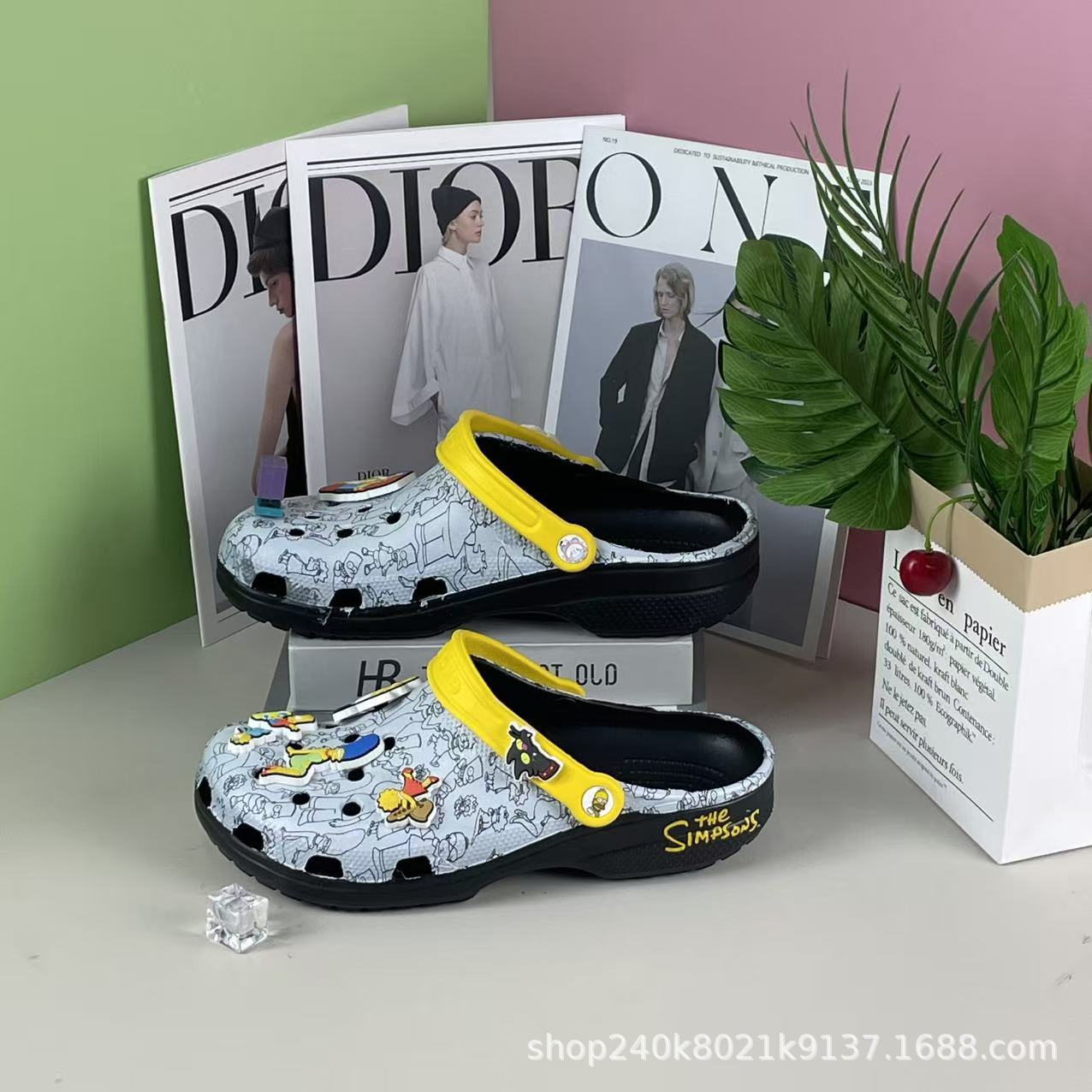 2025 new arrivals: crocs simpson family collection – men’s, women’s, and kids’ summer beach sandals & slippers accessories
