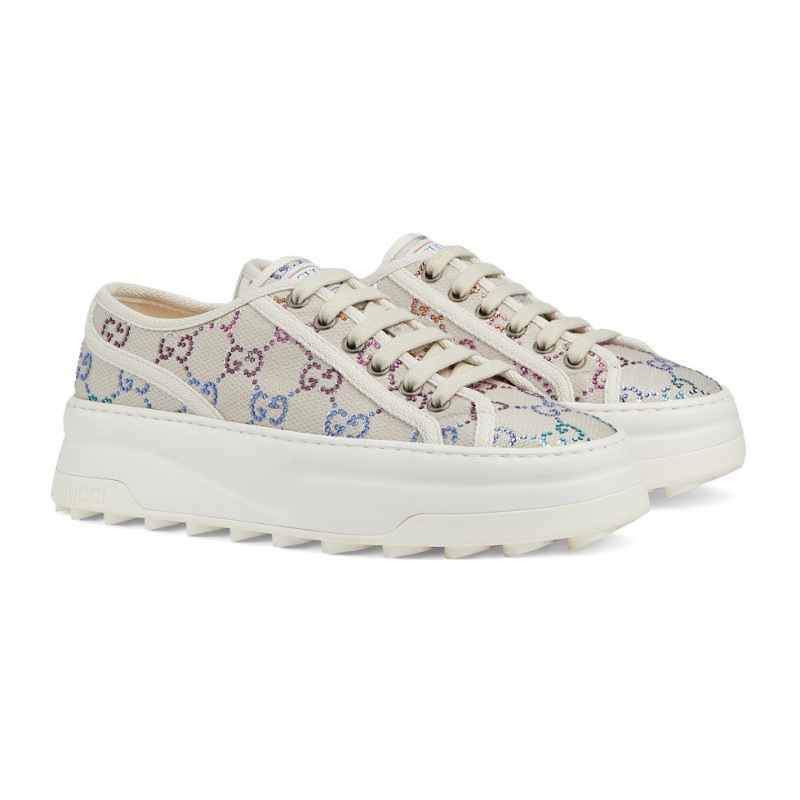 1977 new men’s and women’s shoes – export quality chunky sole canvas sneakers – retro embroidered versatile lace-up monogram casual skate shoes