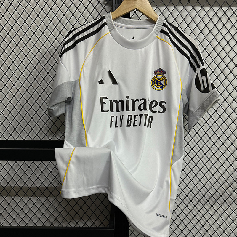 New real madrid home & away soccer jerseys – fan edition, custom special edition, cross-border wholesale