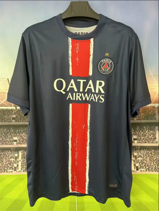 2425 season club football jersey – real madrid, paris saint-germain, barcelona, ajax – home & away short sleeve fan jerseys