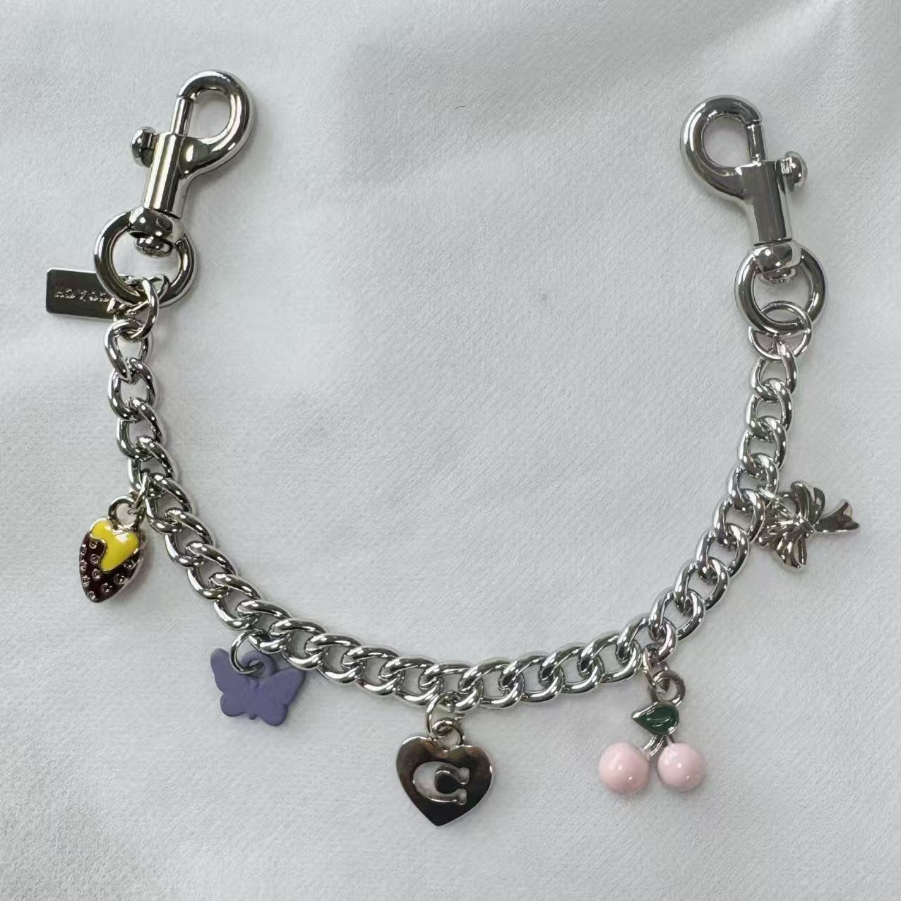 Cherry ins cherry bag pendant modification bag chain pendant extension chain mahjong bag hanging chain