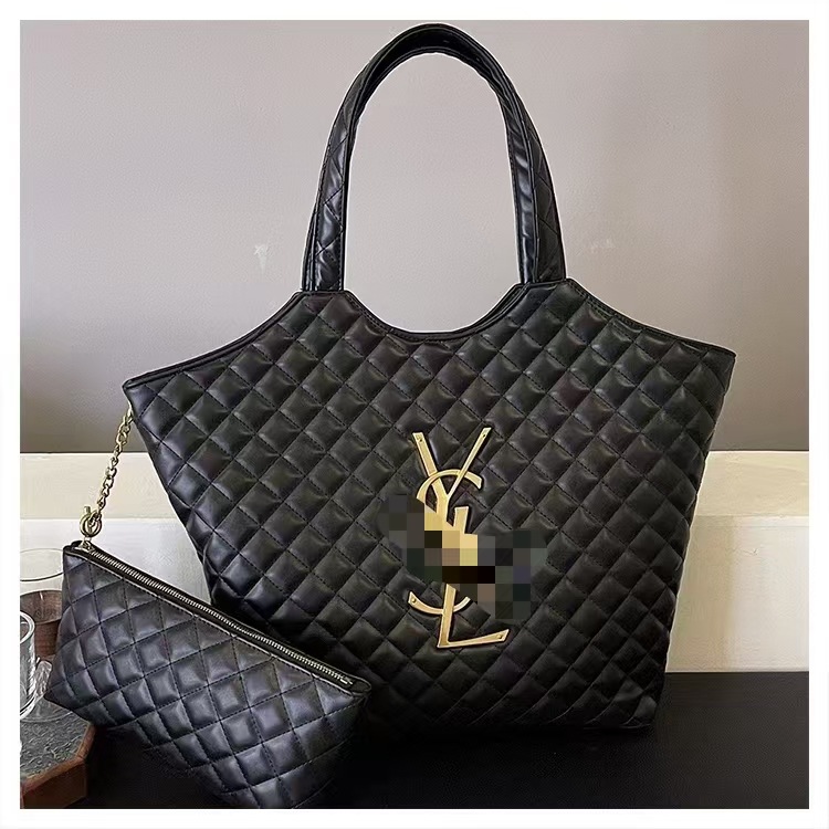 Large women’s bags 2024 new letter large capacity tote bag armpit bag fashioneasiest for match shoulder satchel wholesale 1