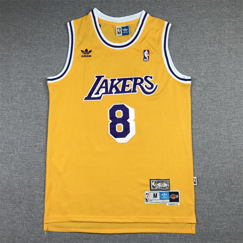 American cross-border basketball jersey wholesale: lakers 24# kobe & 32# johnson retro embroidered athletic casual basketball uniforms