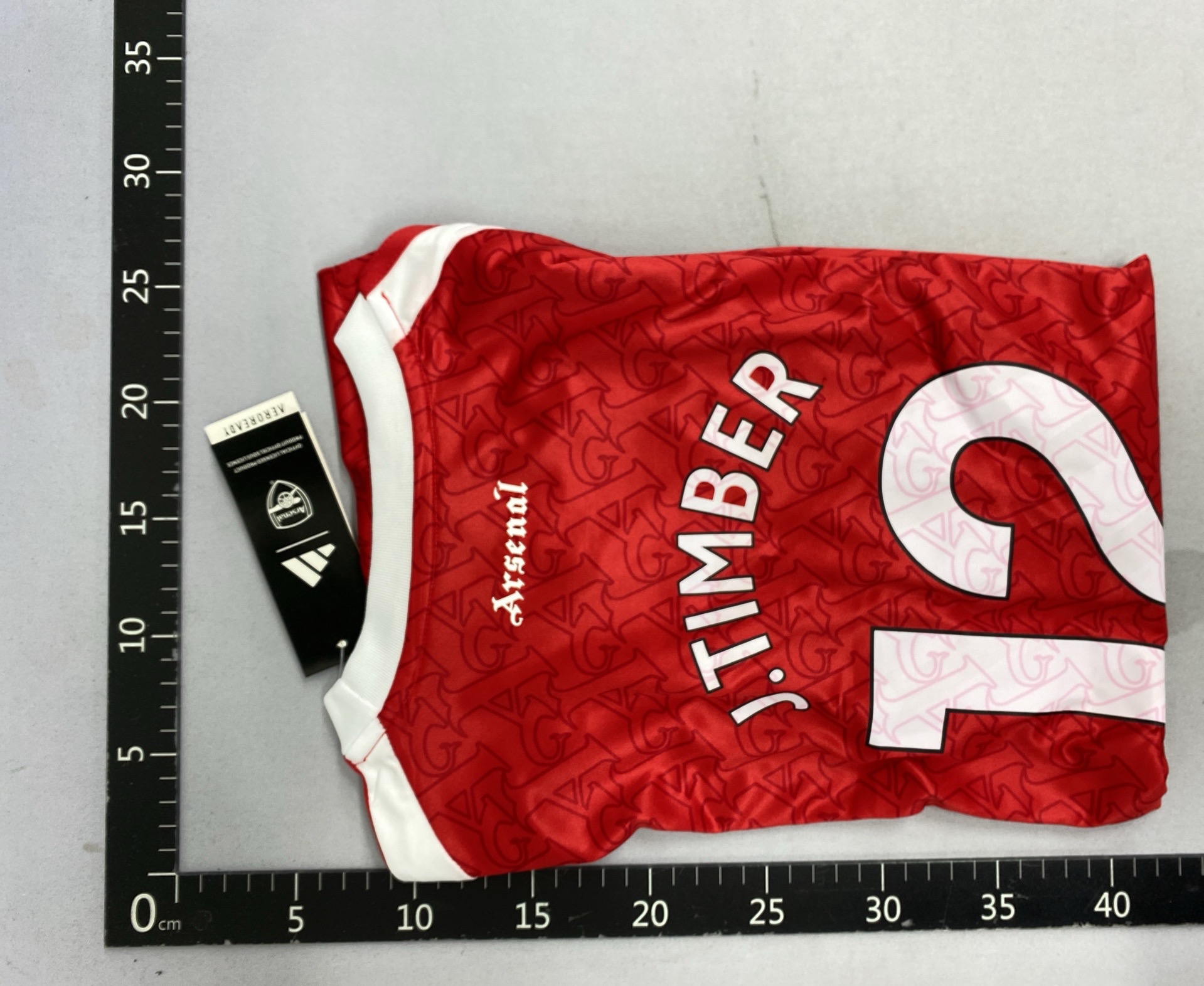 Arsenal 2526 home jersey champions league player version sakarafiori edgedog havertz rais 5