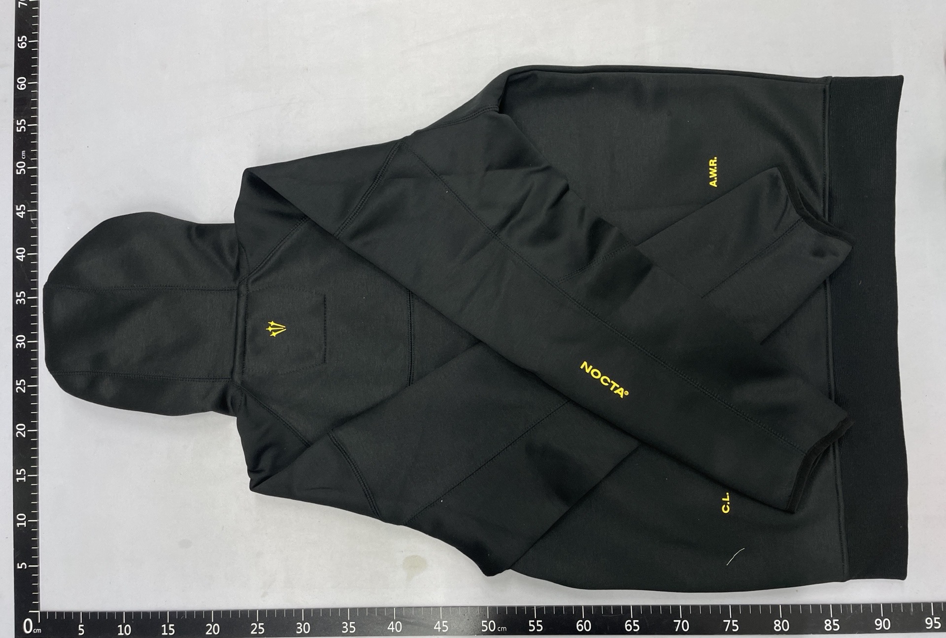 2024 spring/autumn new casual sportswear air layer hooded jacket and sweatpants set (sizes 54-61) 3