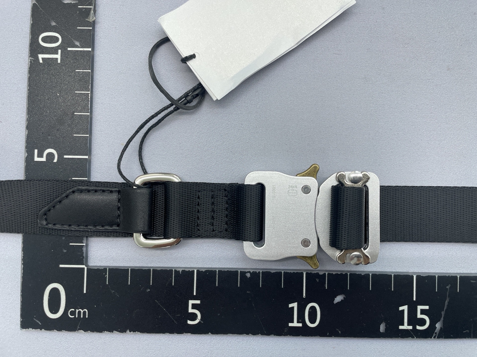 Alyx silver metal functional buckle 1017 9sm wide belt workwear pants belt hip hop trendyeasiest for match for men and women 2