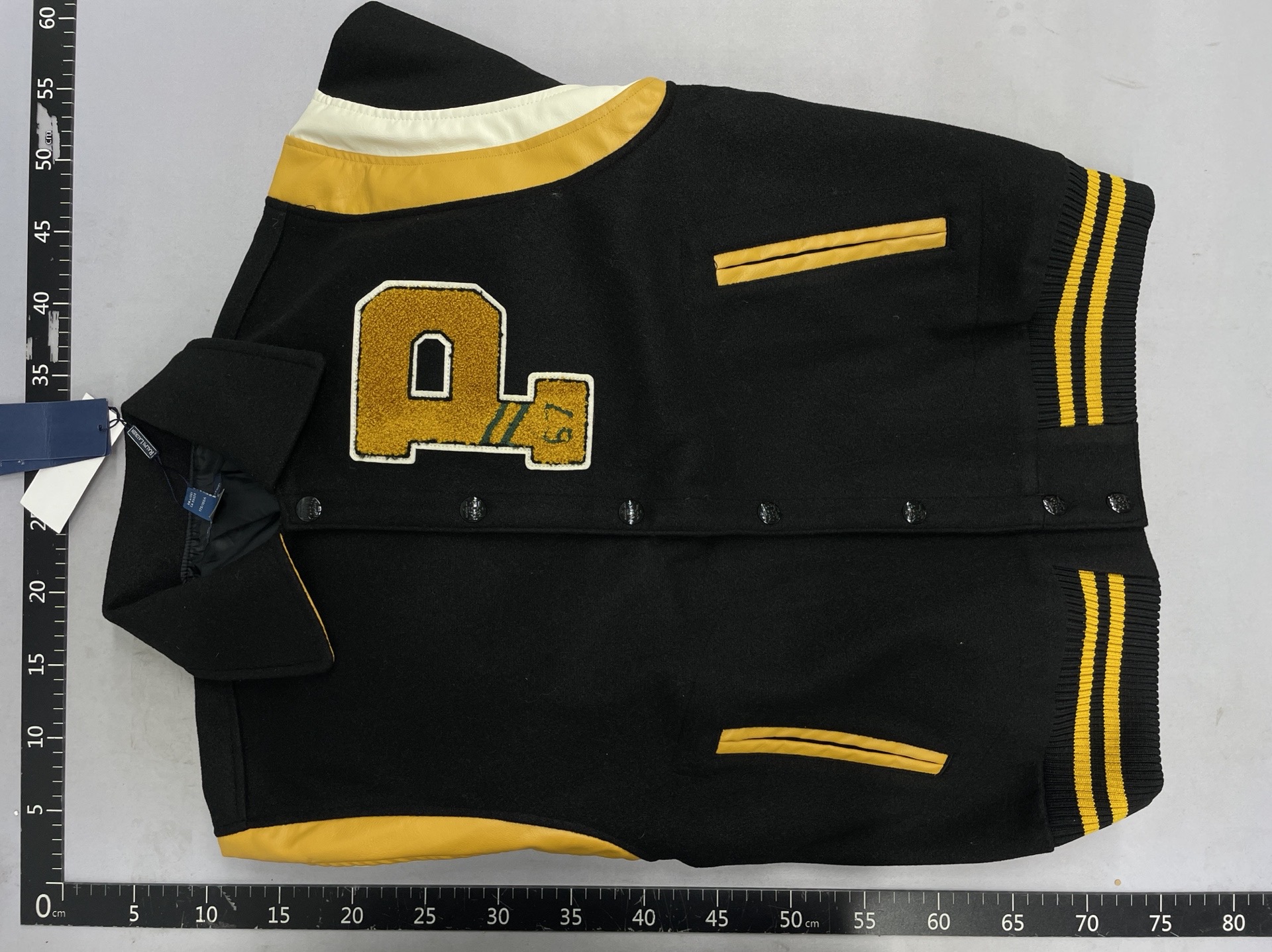 Two-color plush letter jacket 03311861 4