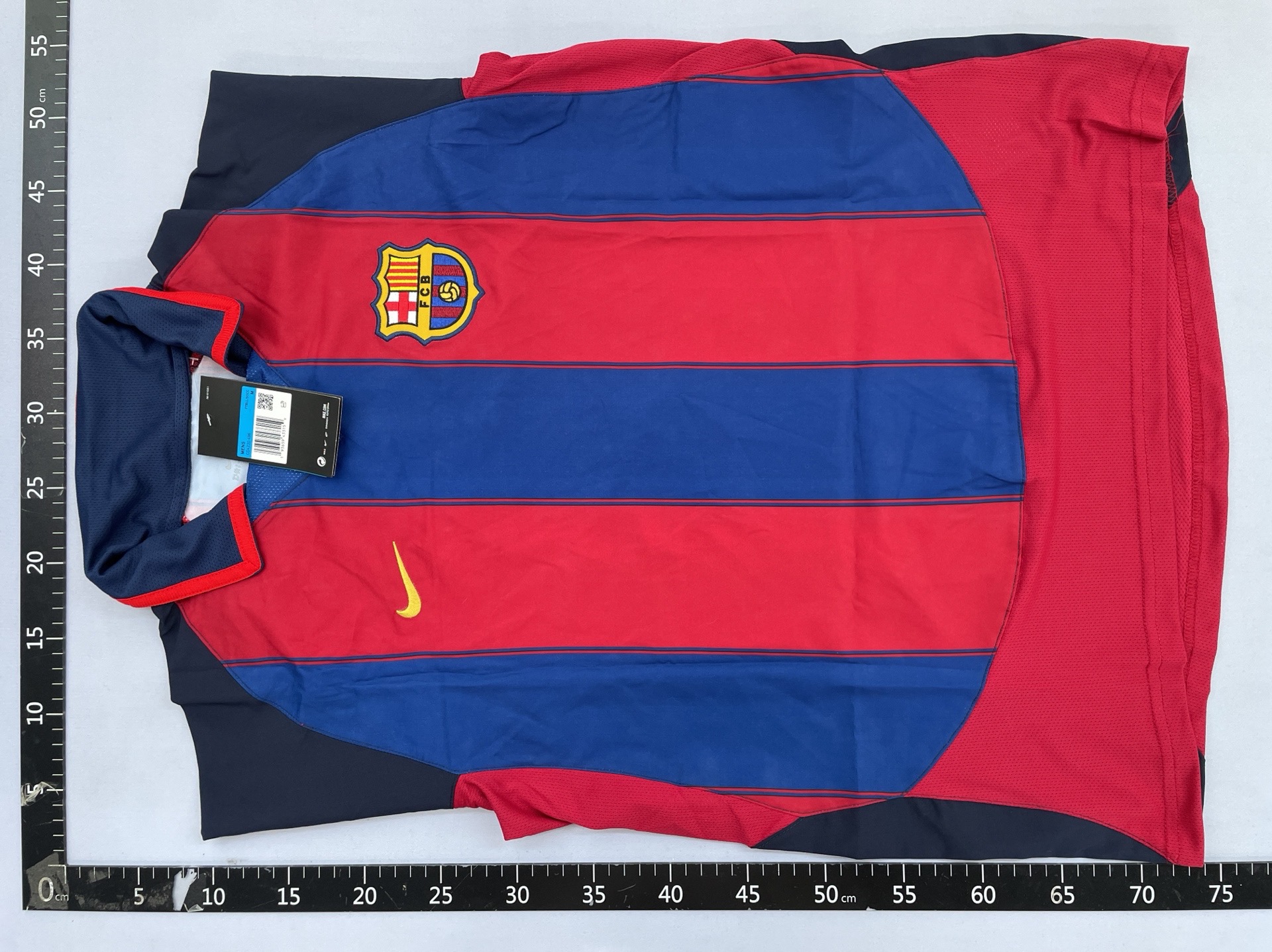 Retro barcelona home number 10 messi retro jersey 3