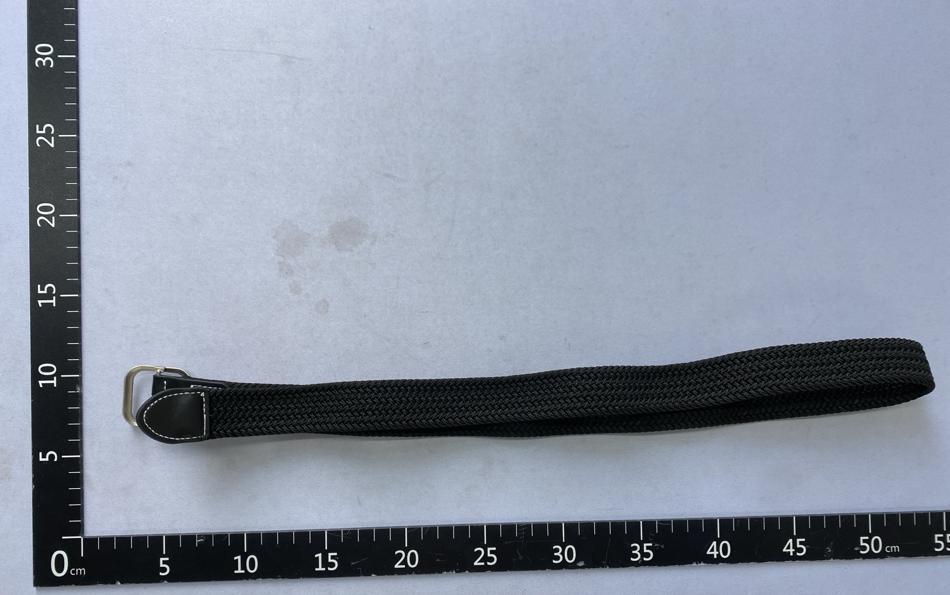 Canvas woven belt – no punching required – black – unisex – military training belt – versatile casual belt for women – perfect with jeans 3