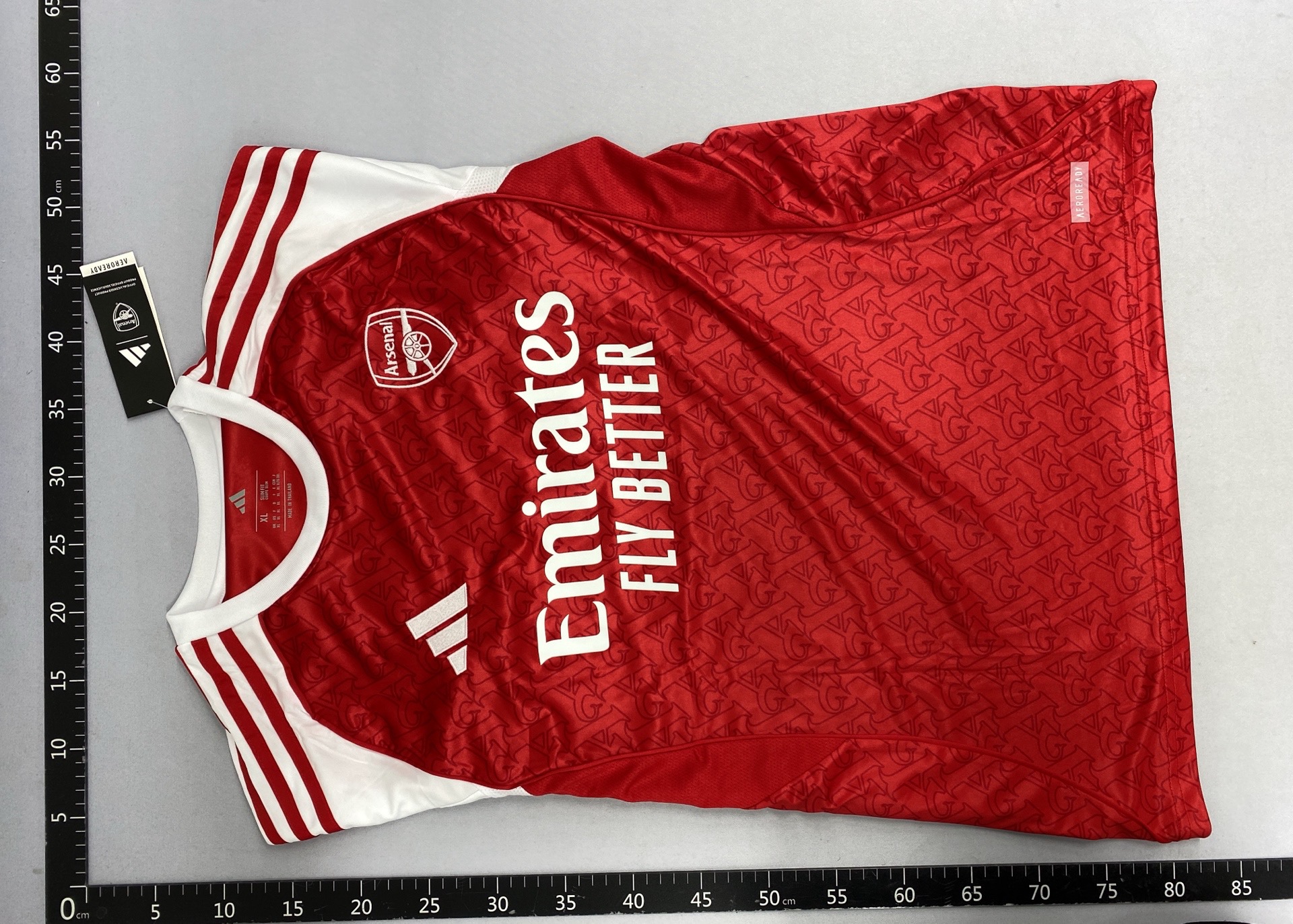 Arsenal 2526 home jersey champions league player version sakarafiori edgedog havertz rais 4