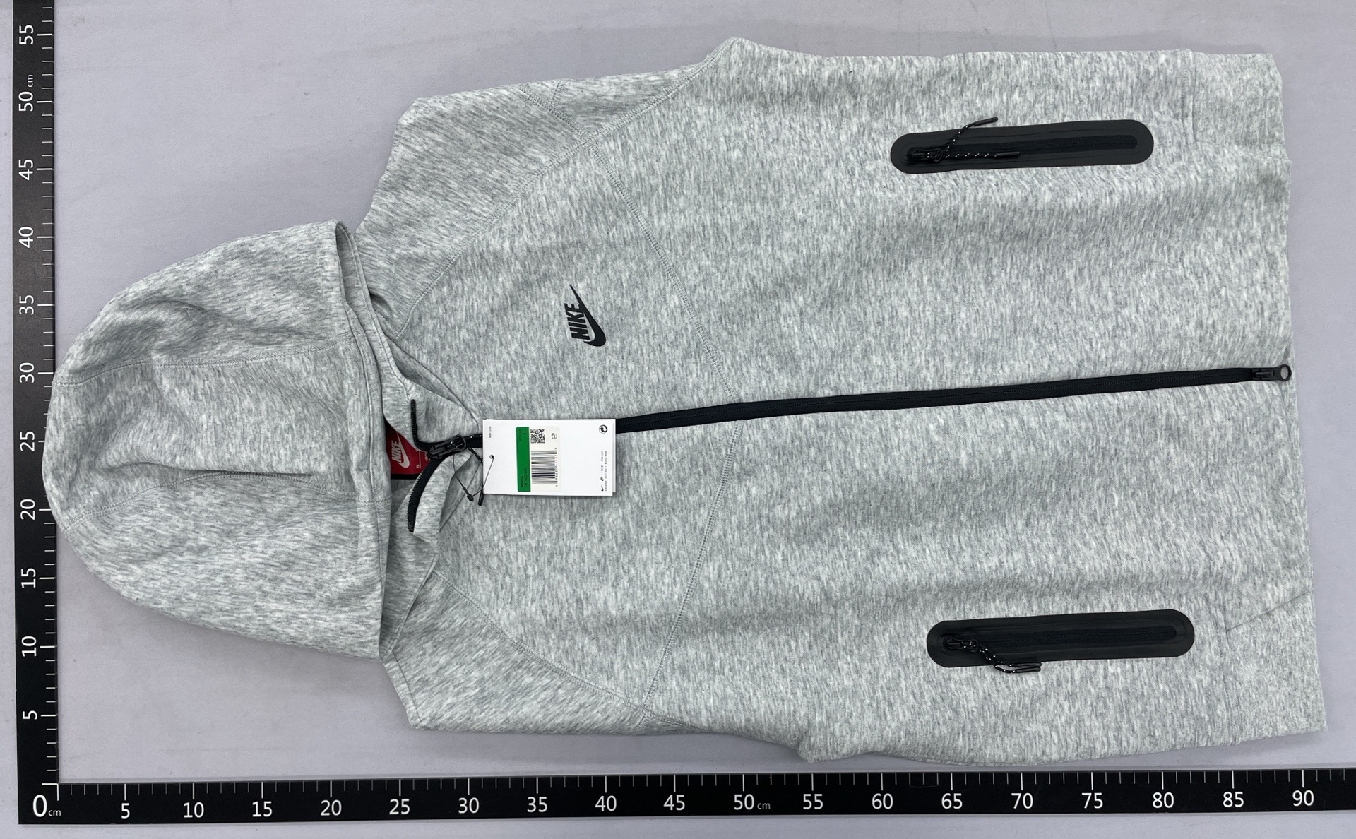 Men’s anti-snag jacket – sporty casual training windproof spring/autumn new knit fitness hooded jacket fb7922 4
