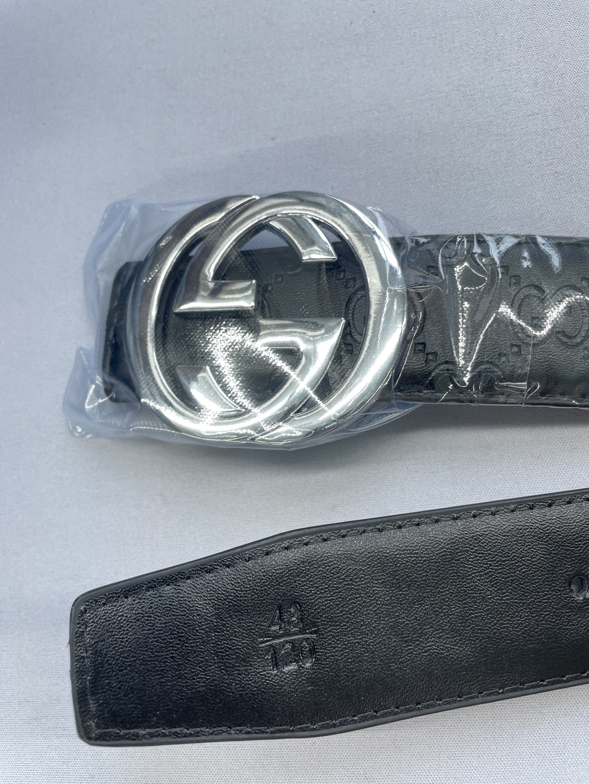 Wholesale men’s double g buckle belt – stylish, versatile, casual, fashionable, minimalist, business casual, trendy leather belt 4