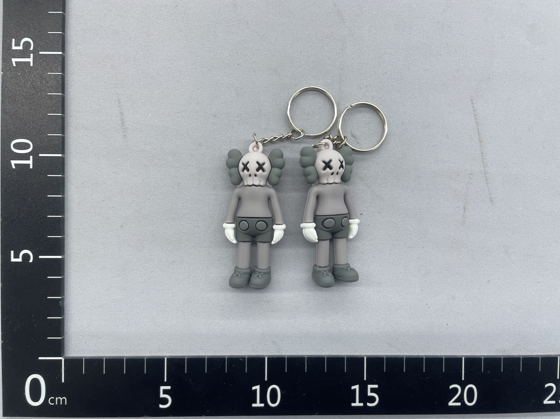 Trendy kaws keychain – small charm, plush doll, blind box accessory, gift, bag charm 5
