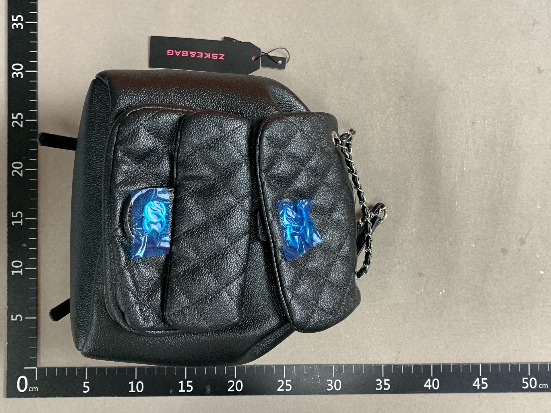 Korean style diamond quilted chain bag women’s large capacity 2024 new backpack fashionable multifunctional handbag 3