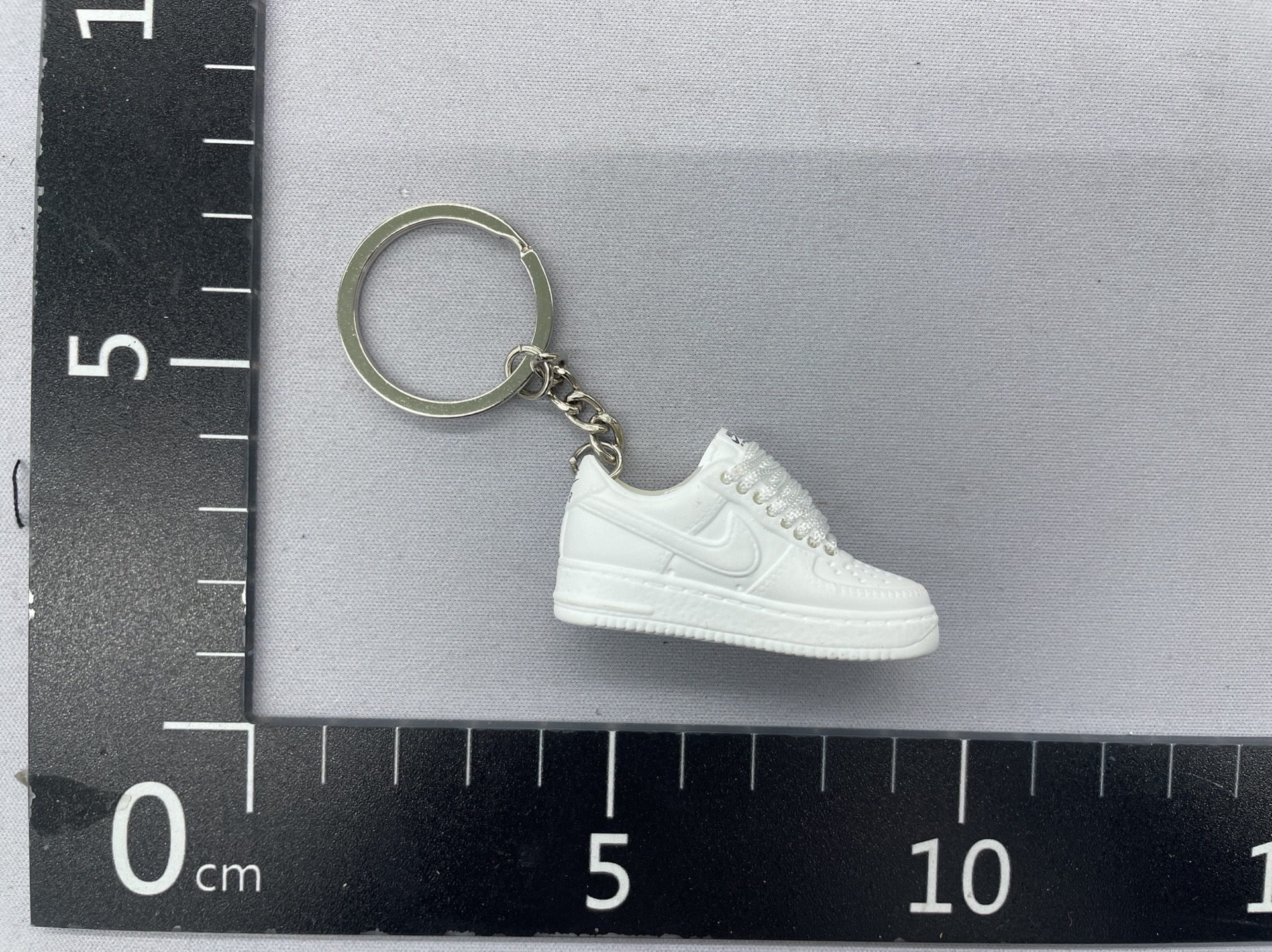 Af1 no. 1 mini shoe mold keychain 3dstereo shoe pendant bag accessories trendy brand co-branded pendant 3