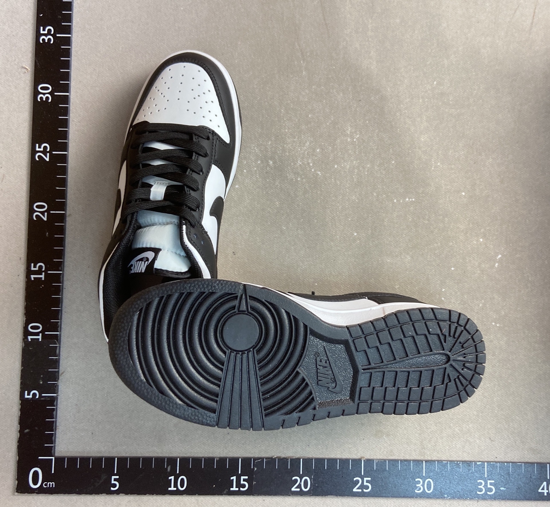 Trendy black and white panda design sneakers – available in university blue and burgundy – lightweight casual shoes for men and women 4