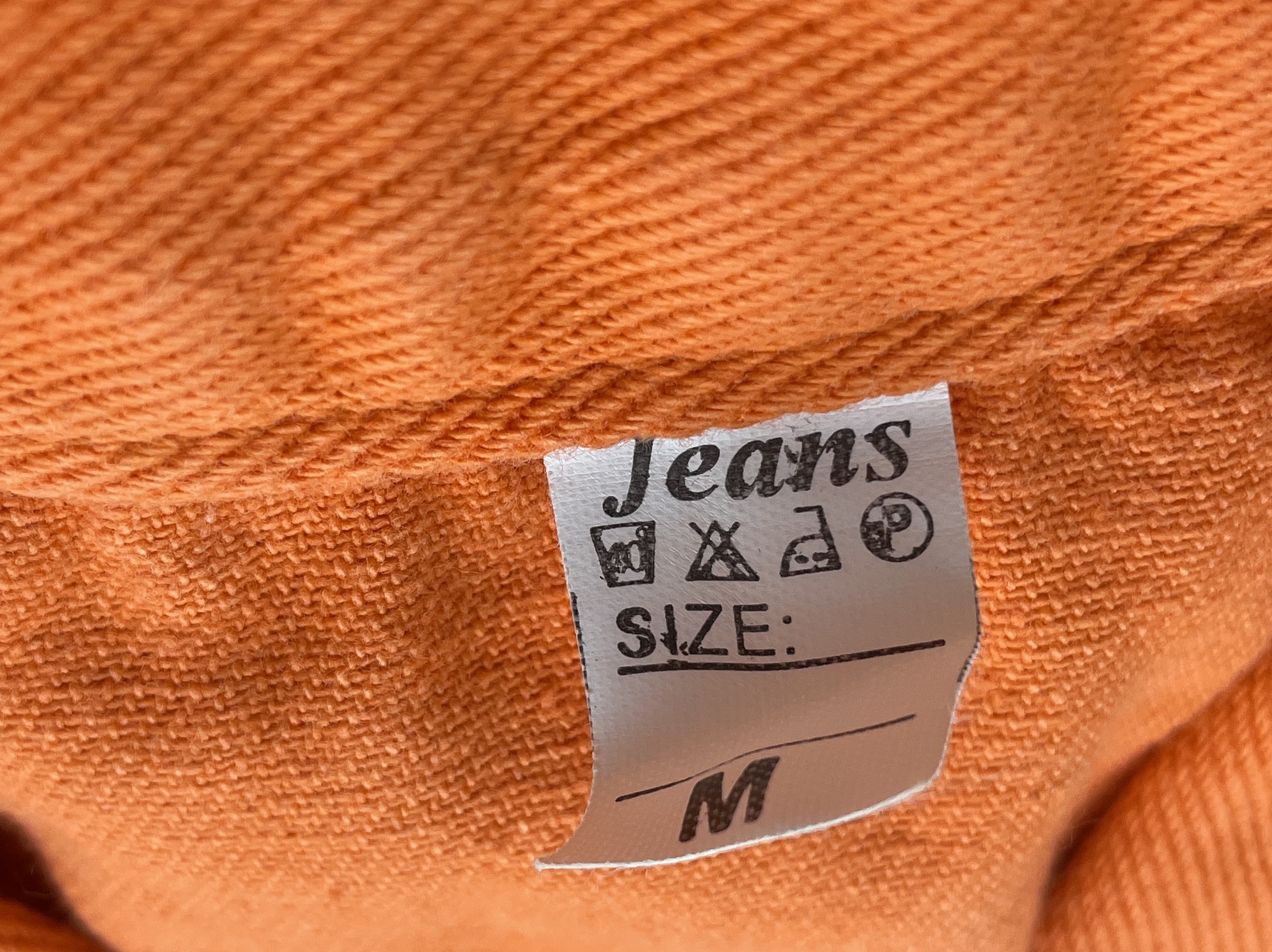 Trendy men’s spring/autumn orange denim jacket – drop shoulder, hong kong style, plus size, loose fit casual jacket top 4
