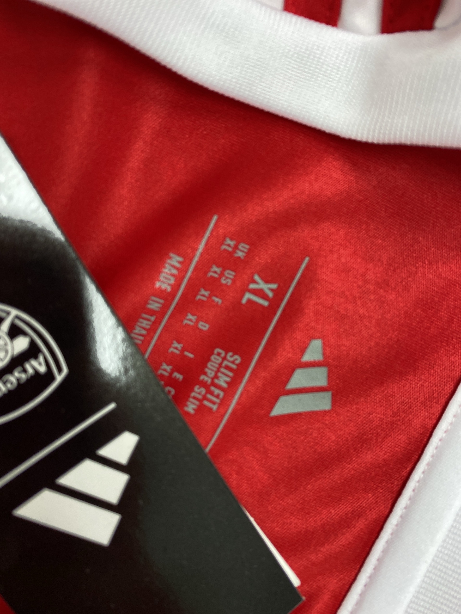 Arsenal 2526 home jersey champions league player version sakarafiori edgedog havertz rais 2