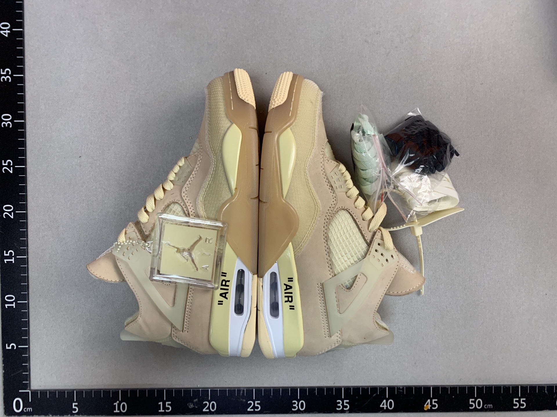 [pure original first layer/advantage top quality/limited stock] aj4 leather surface, real label, real air cushion, white sail ow, first layer suede color, couple style, men’s and women’s shoes, sports shoes, basketball shoes series 4