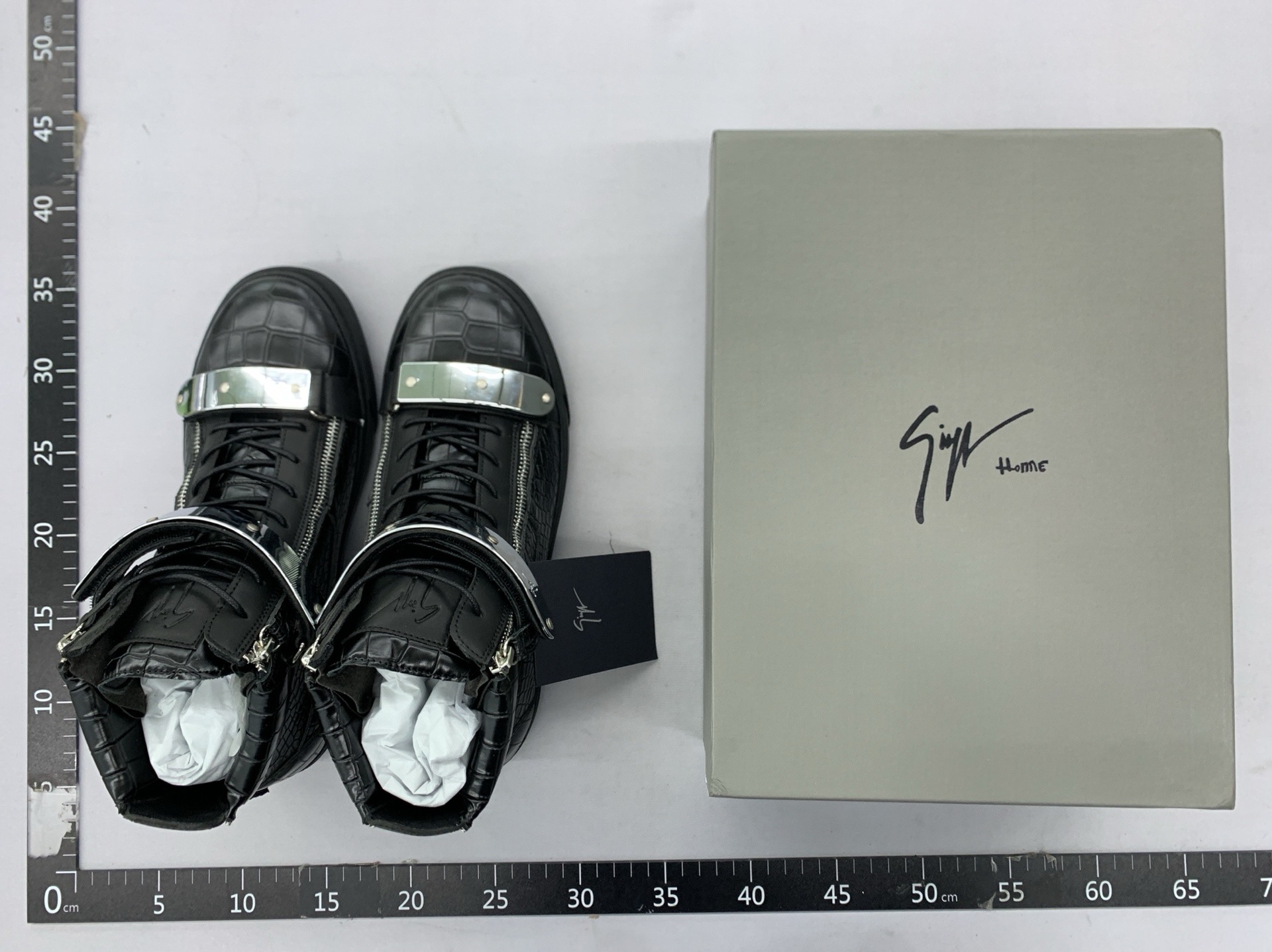 Spring/autumn agz european and american style black genuine leather patent leather high-top zipper metal double buckle flat sneakers – trendy men’s and women’s shoes 2