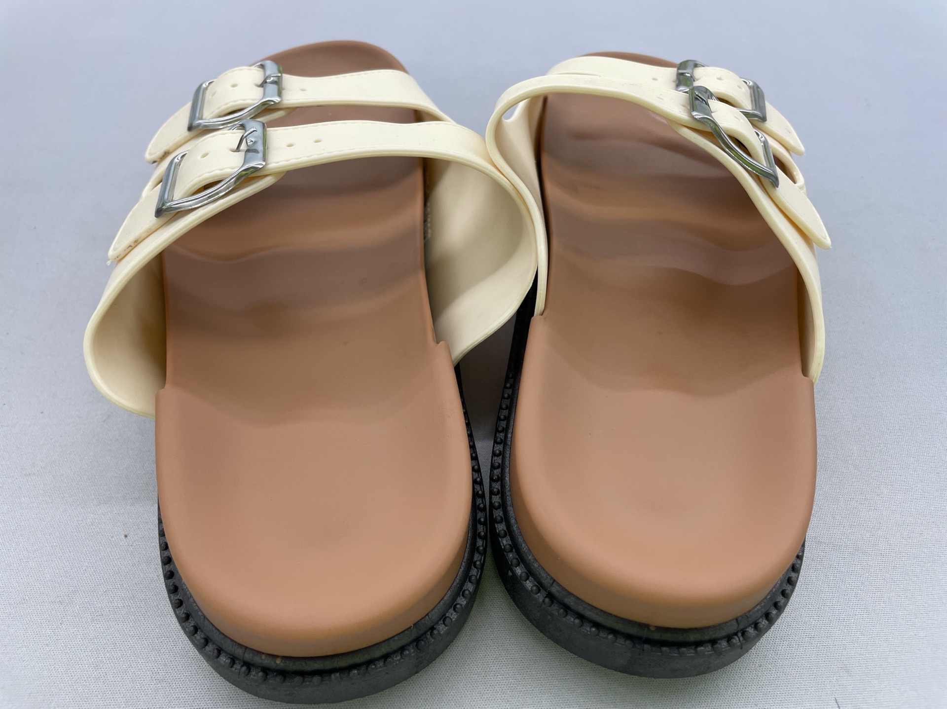 Birkenstock women’s platform sandals – summer outdoor wear, 2024 new fashion leather buckle casual beach flip-flops 6