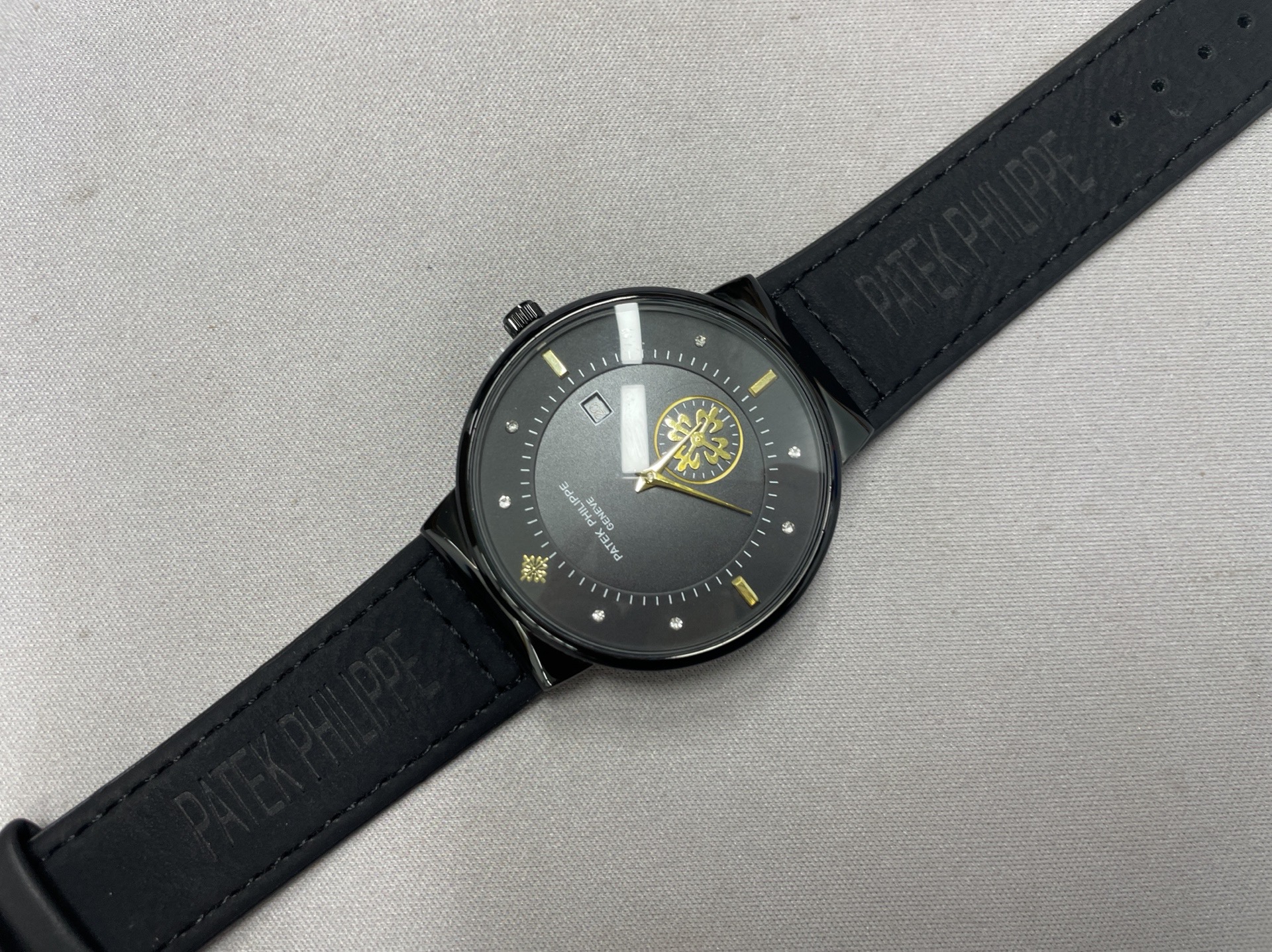 Baida fashion belt men business cross-border best selling chronograph fashion quartz watch export best selling chronograph 2