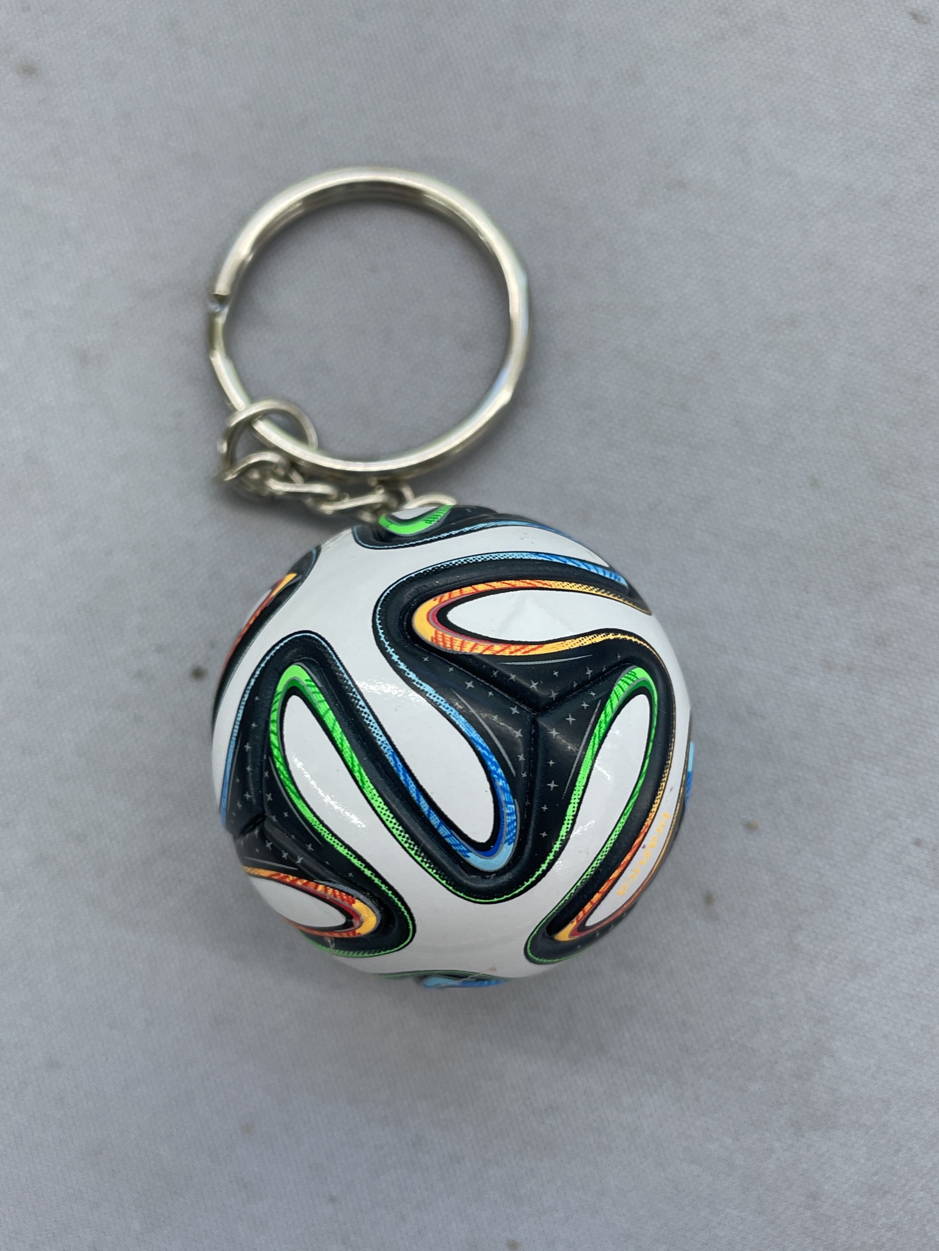 Mini soccer ball keychain bag charm – world cup souvenir – perfect birthday gift for male soccer fans 4