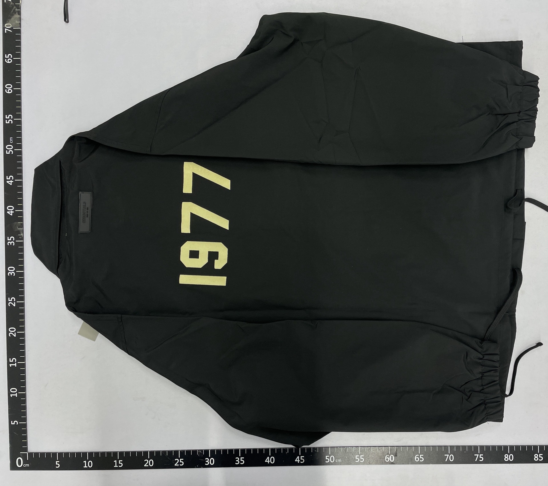 Fog 3m reflective letter logo coach jacket windbreaker – unisex couple’s oversized high street streetwear outerwear 3