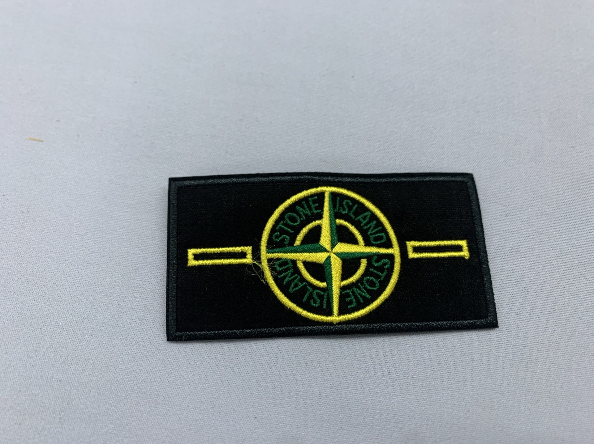 Armband stone island armband trendy brand ghost badge clothes shoes bags embroider patch buttons 3