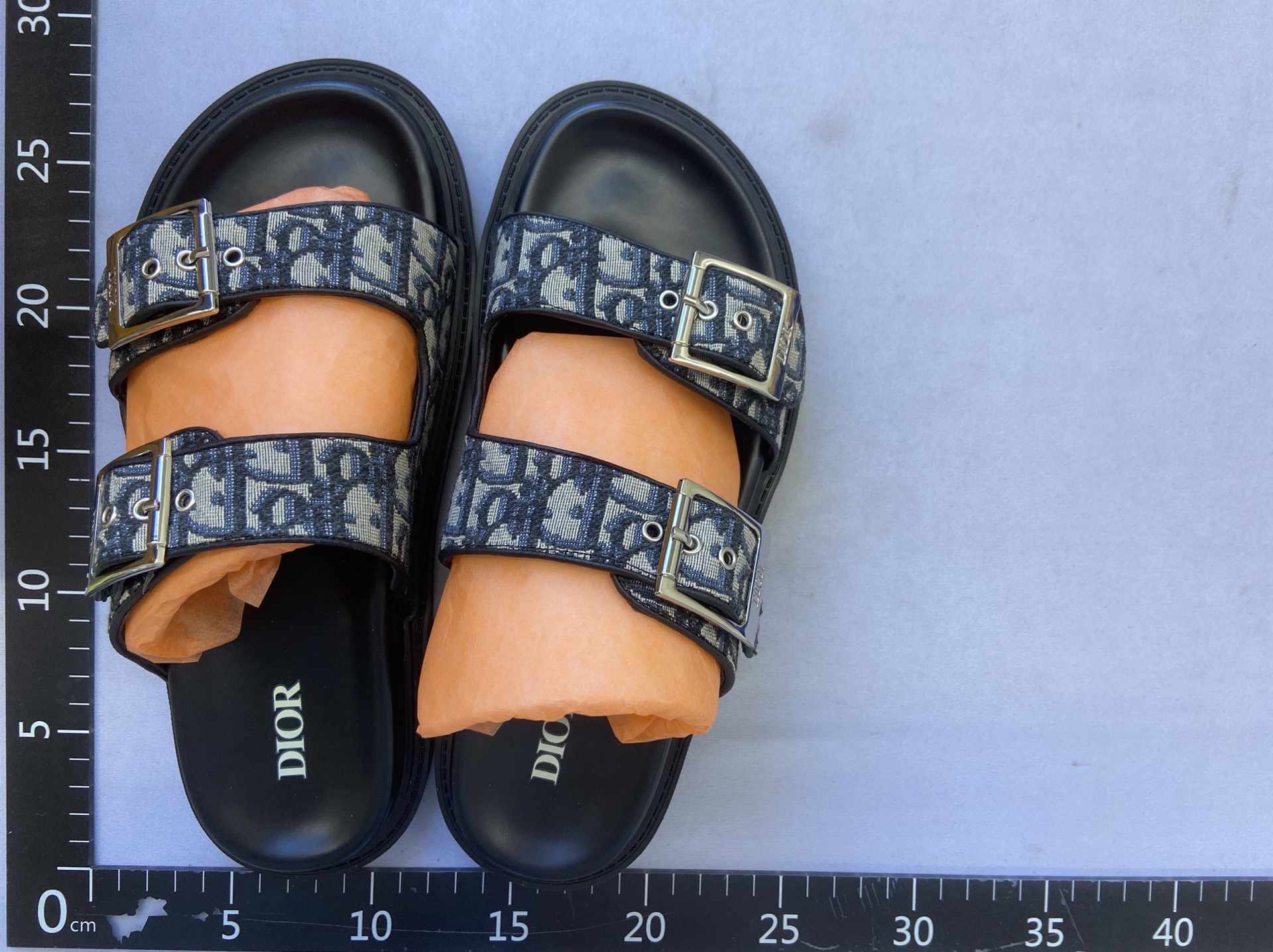 2026 european edition embroidered leather buckle high-end elegant platform summer slides men’s casual one-strap sandals 3