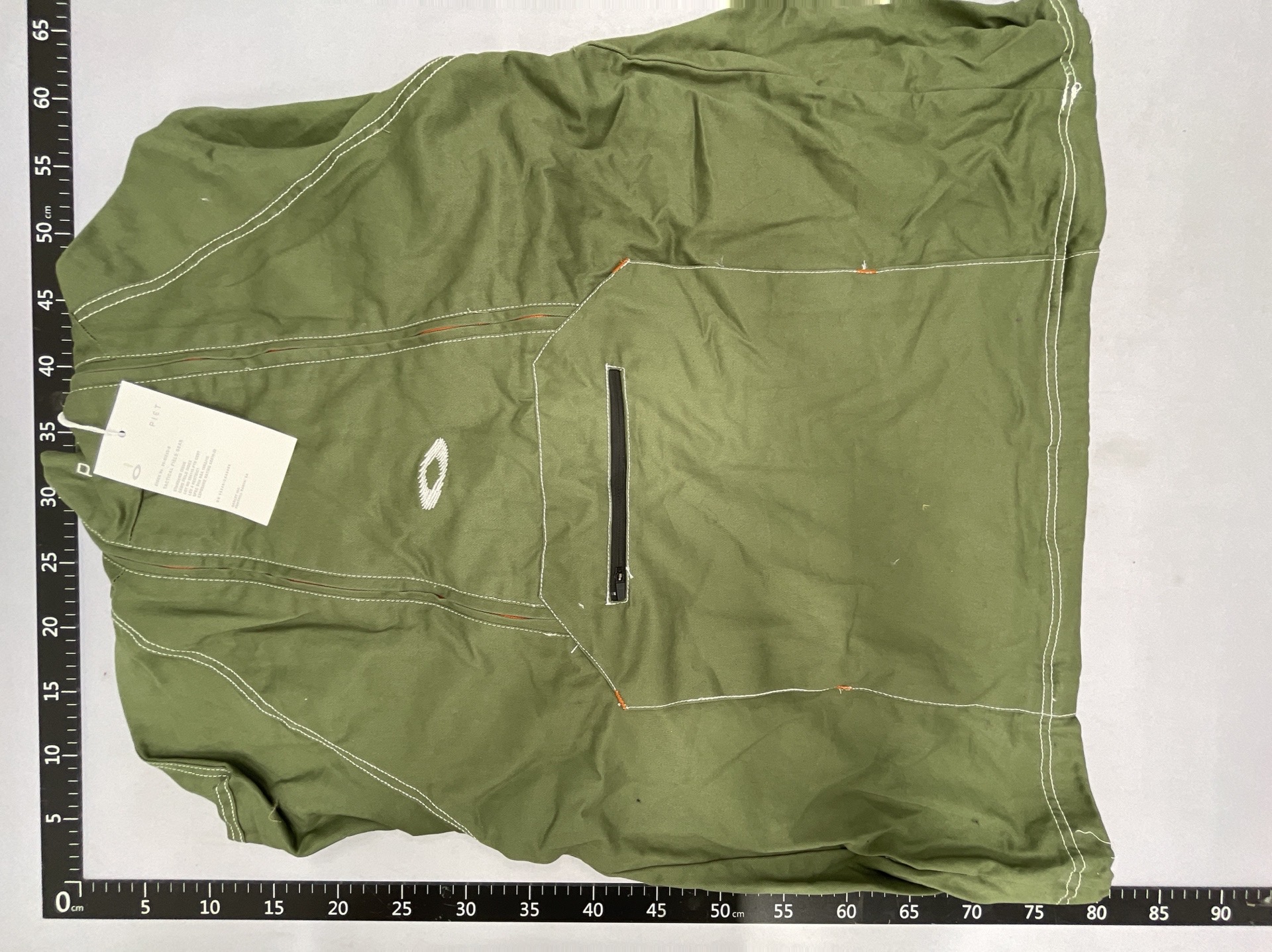 Dropshipping japanese style ok*piet distressed windbreaker jacket – unisex hooded workwear jacket 4
