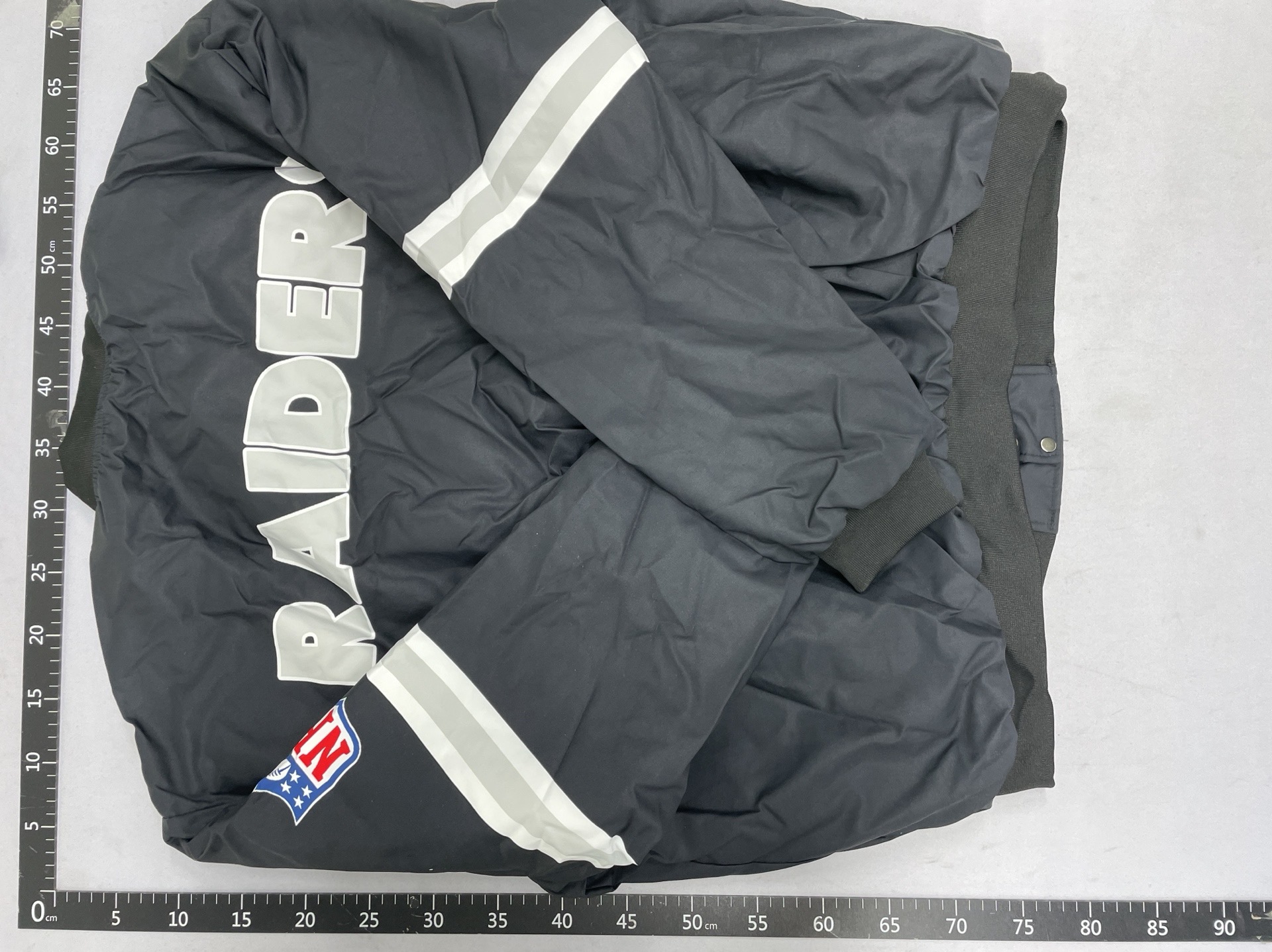 Cross-border cotton-padded nfl team jacket, new autumn and winter men’s baseball jacket, stand-up collar casual 3d football jacket 3