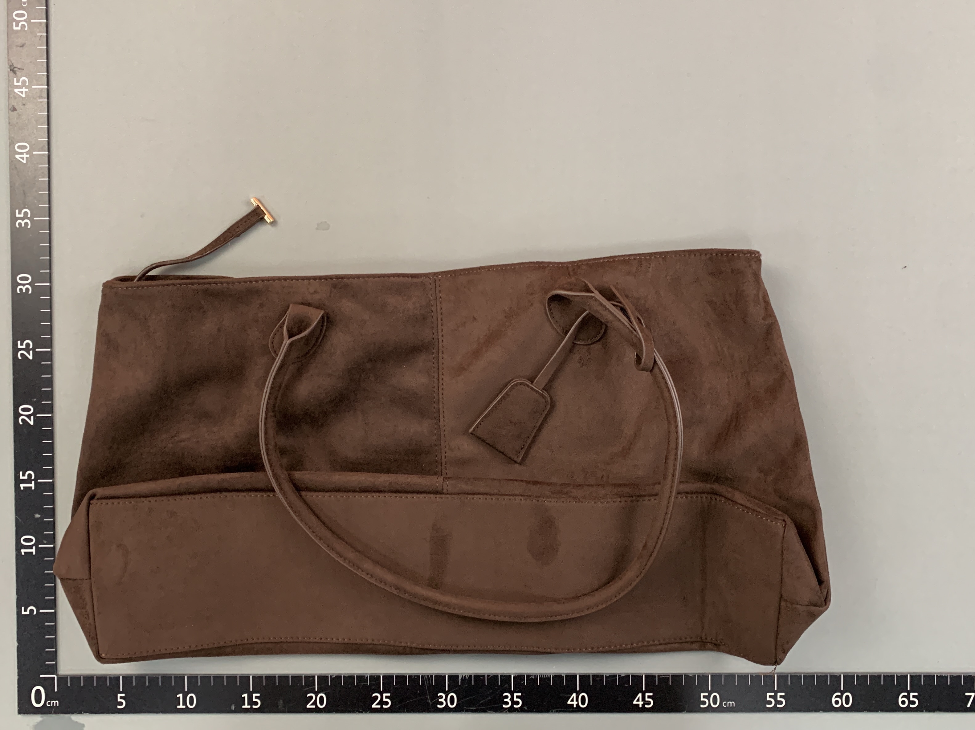 Winter retro suede underarm bag women’s 2024 new fashion simple tote bag large capacity commuter bag 3