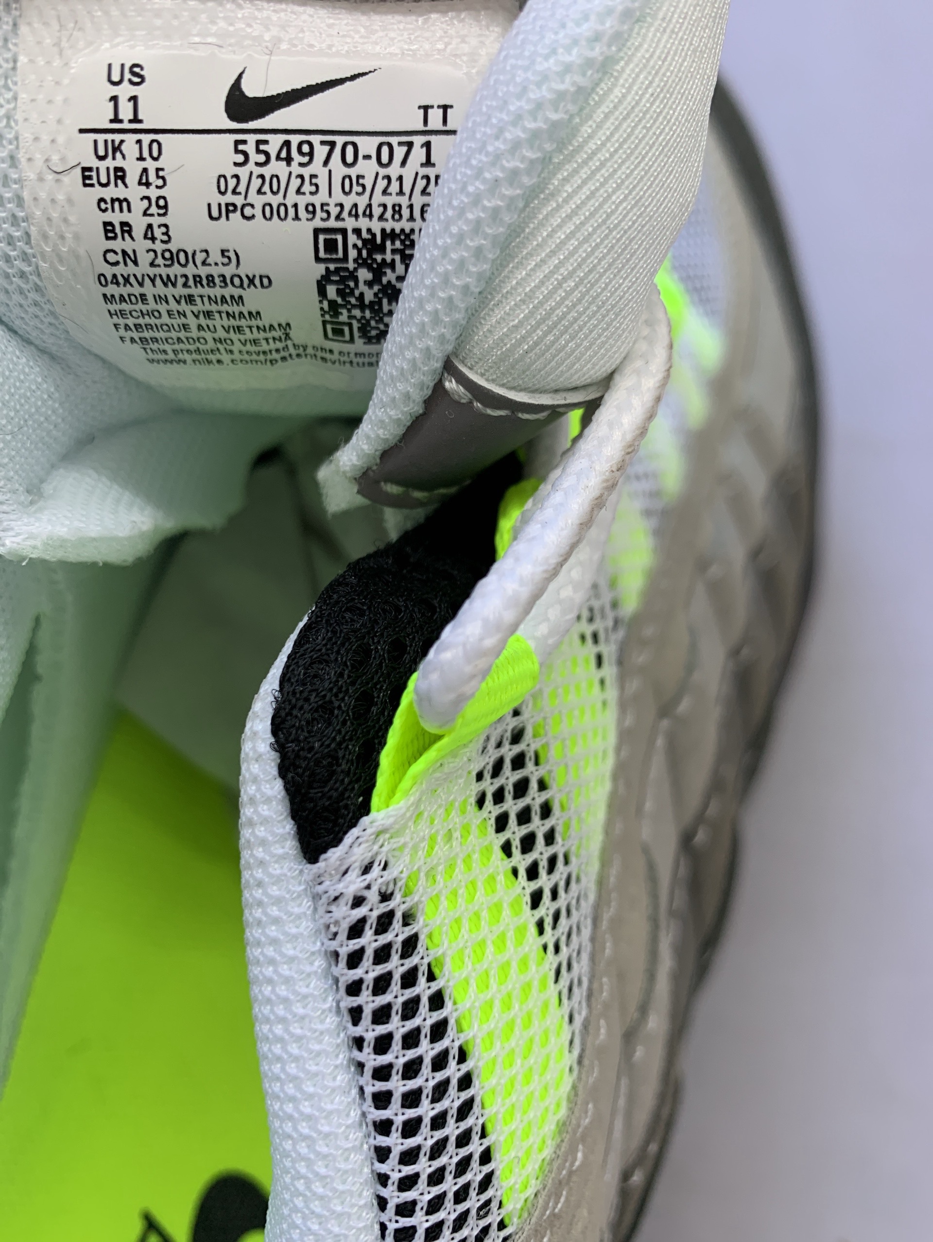 Max 95 air cushion sneakers for men, shock absorbing height increasing athletic shoes, versatile casual walking shoes for women, factory direct 7
