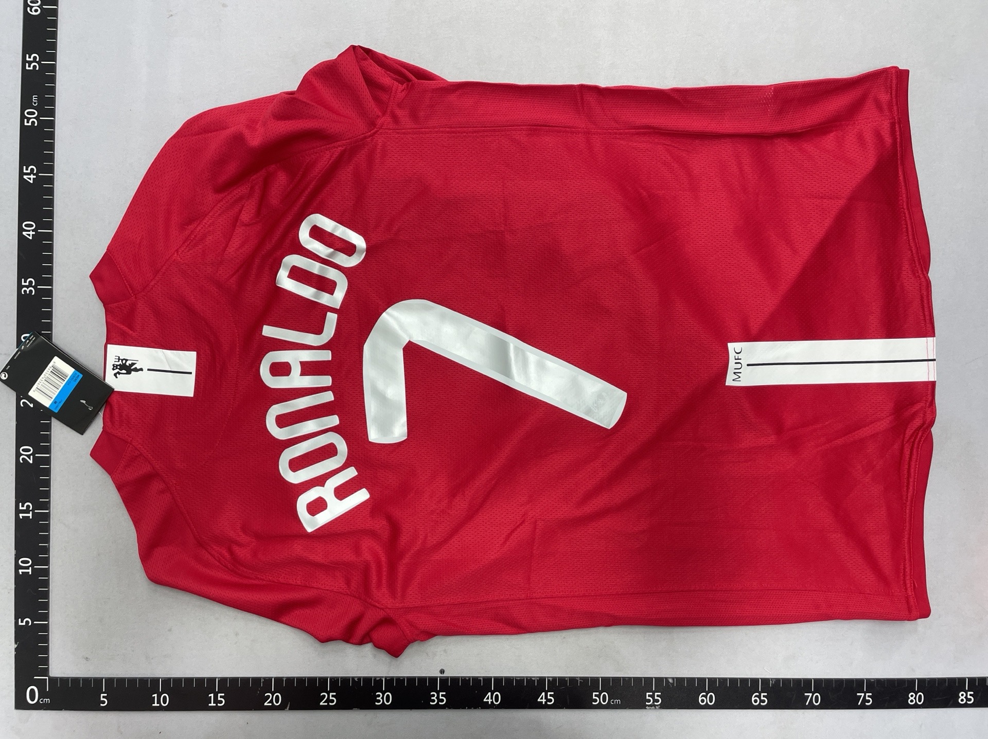 Red devils retro 2007-08 champions league final jersey – #7 ronaldo / #10 rooney long & short sleeve football kit 3