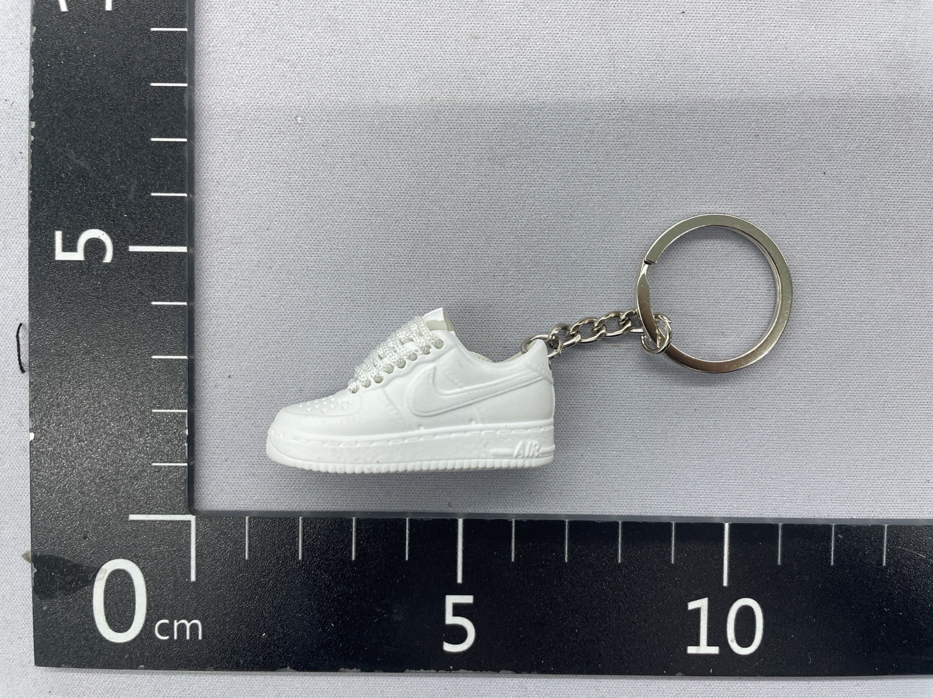Af1 no. 1 mini shoe mold keychain 3dstereo shoe pendant bag accessories trendy brand co-branded pendant 2