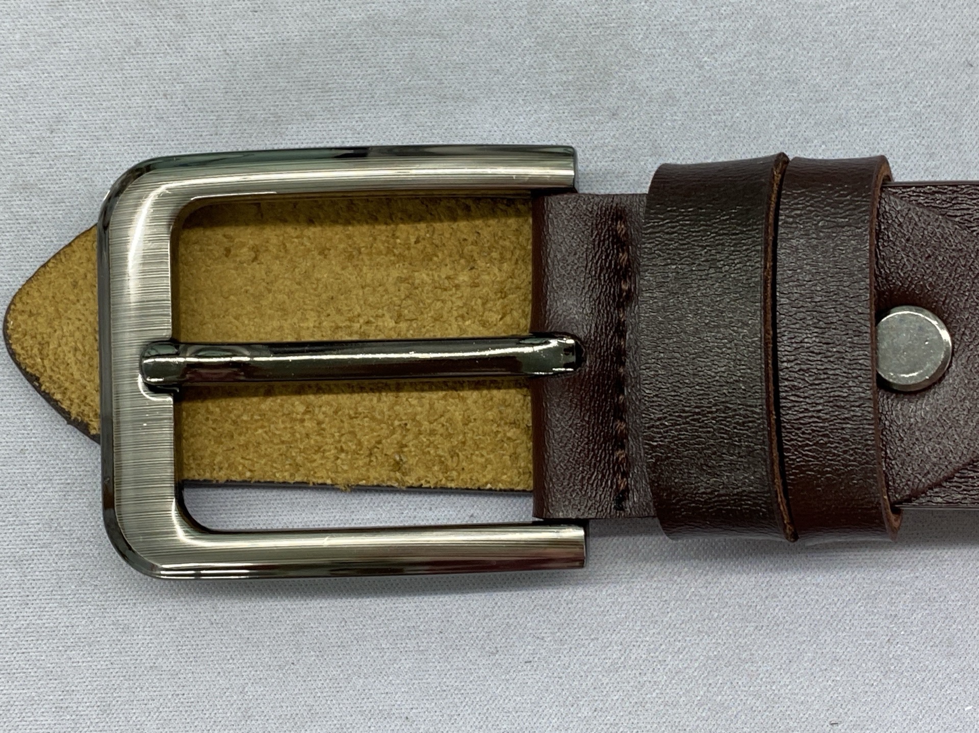 Full cow leather belt for men longplus sizecasualeasiest for match two-layer cowhide retro pin buckle men genuine leather one piece dropshipping 4