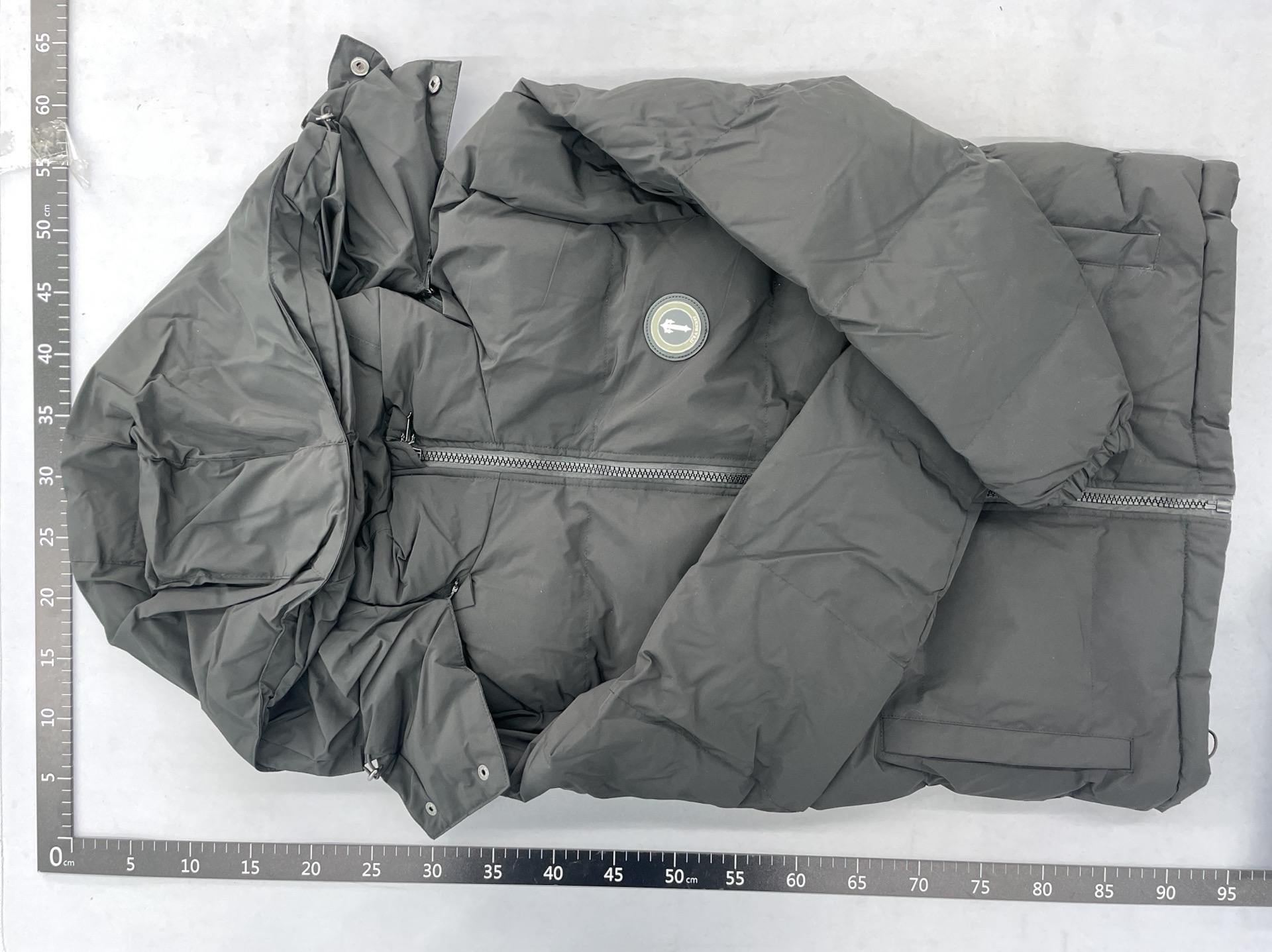 Plain black (detachable collar) jacket 4